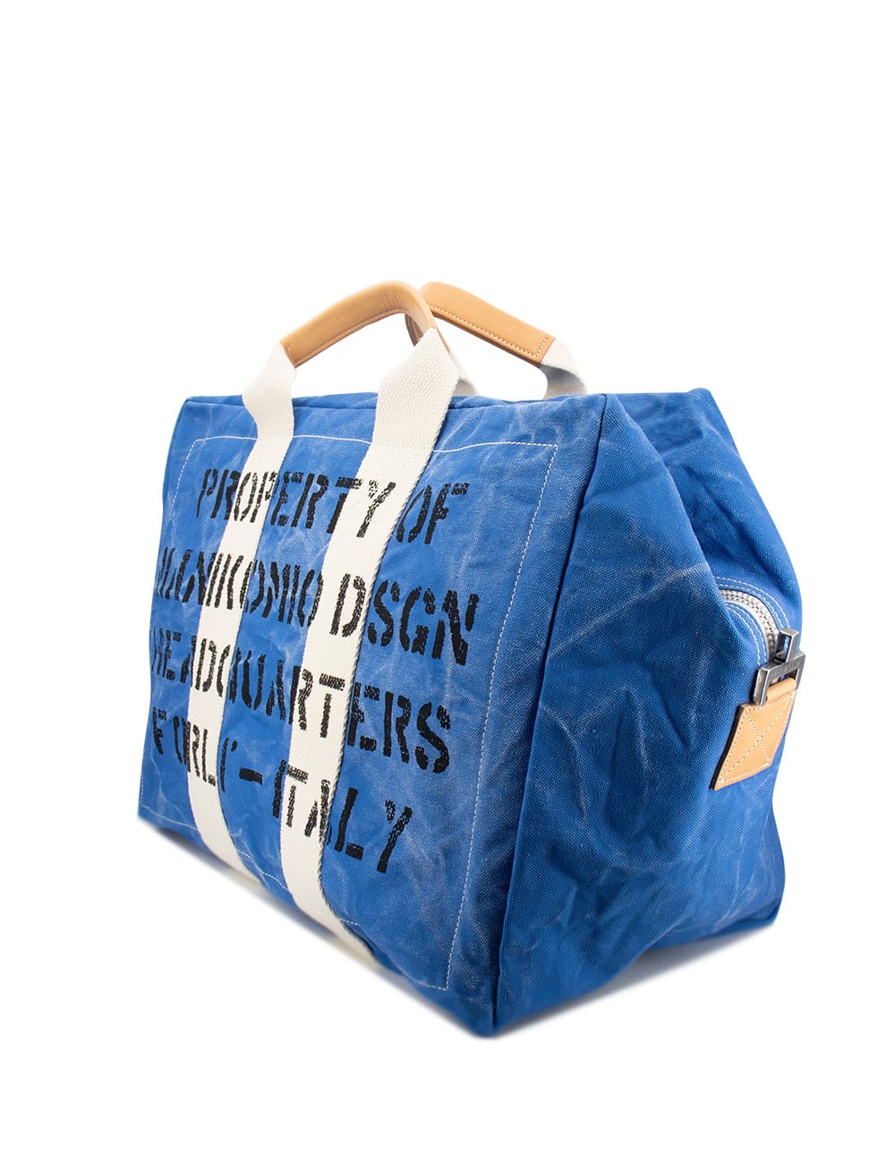 Shop Manikomio Dsgn Bag In Navy Blue