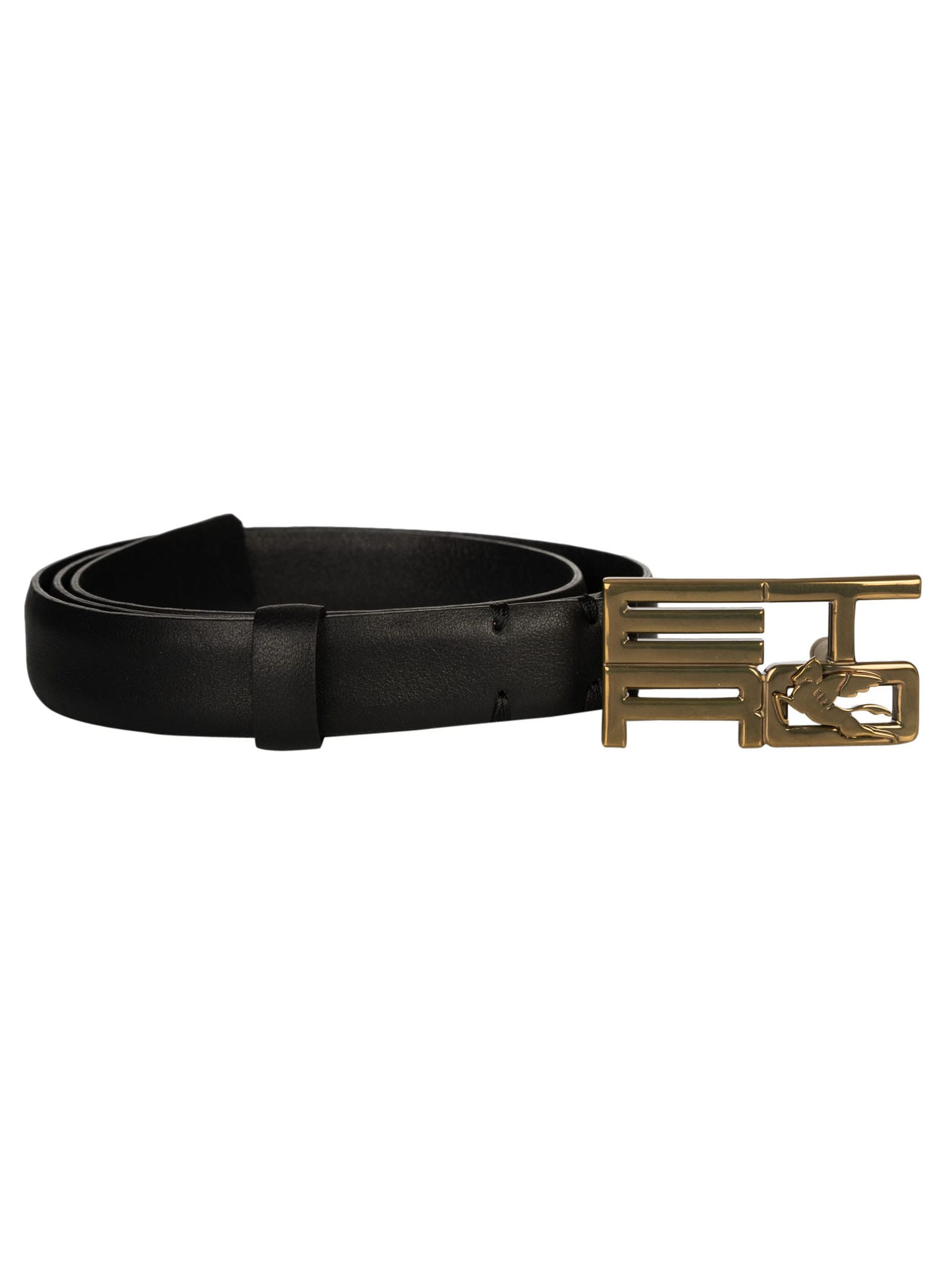 Etro Logo Buckle Belt