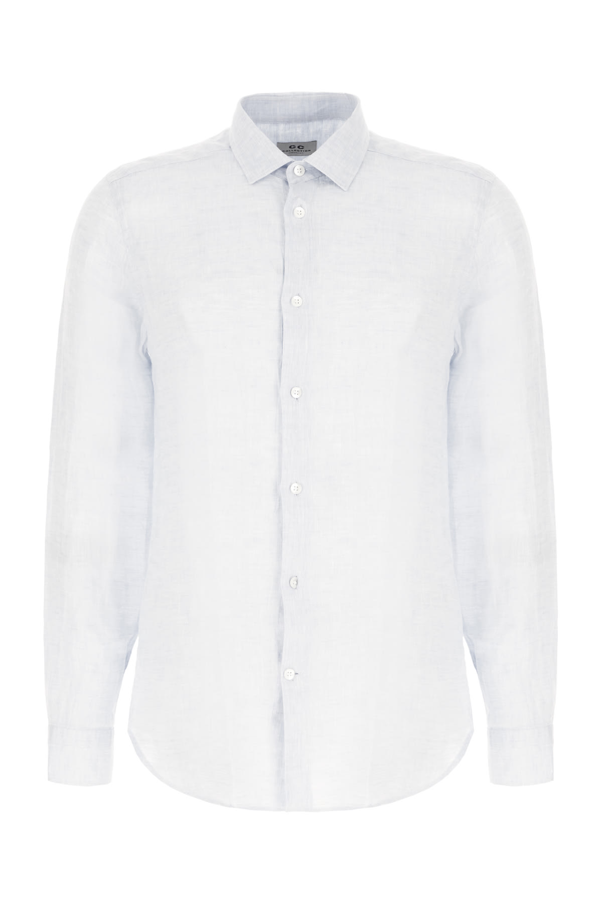 Pastel Light Blue Linen Shirt