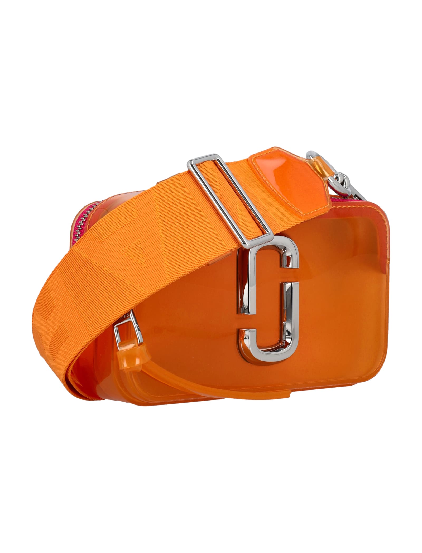 Shop Marc Jacobs The Jelly Snapshot In Tangerine