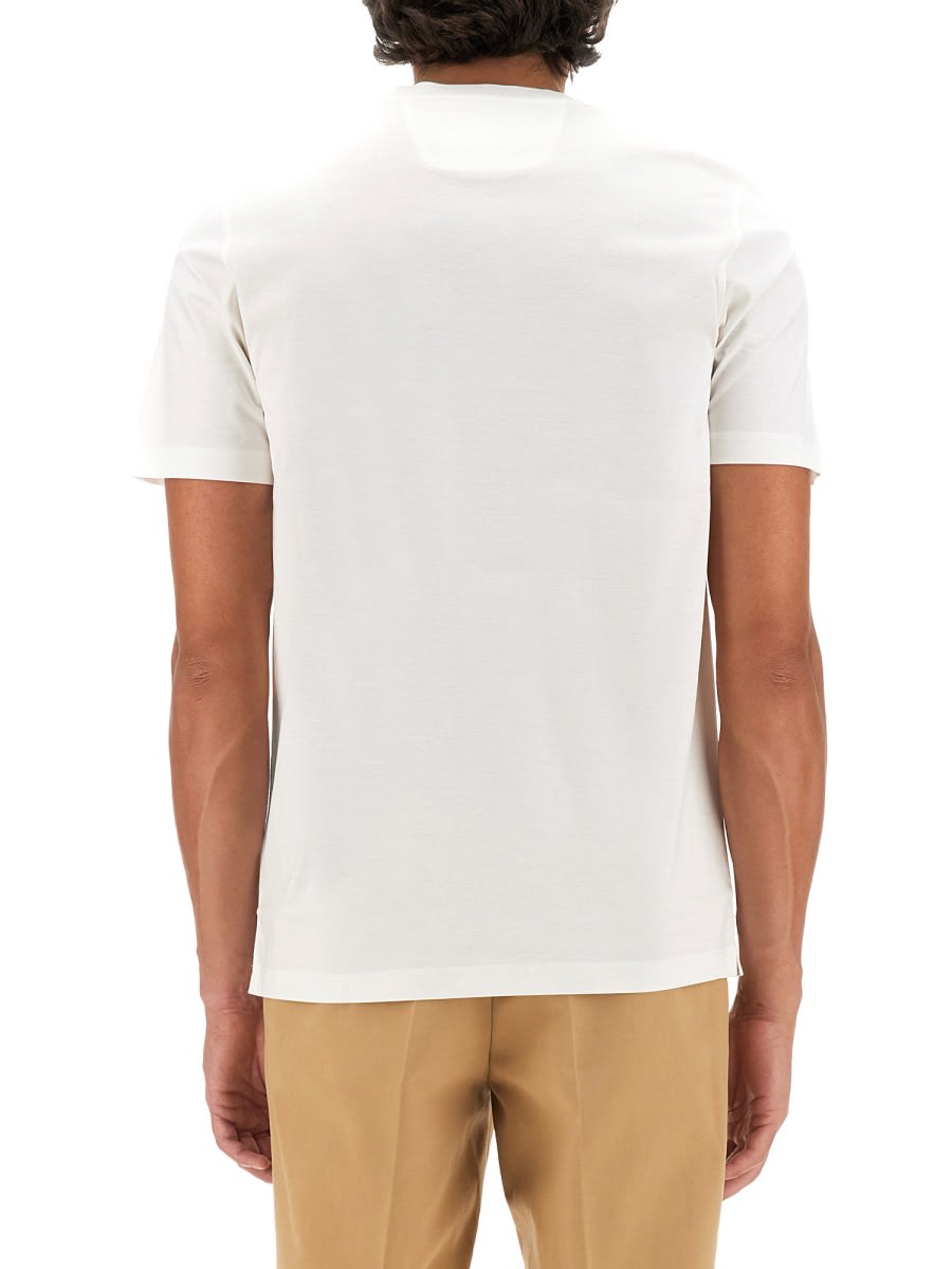 Shop Hugo Boss L-tesar 14 T-shirt In White