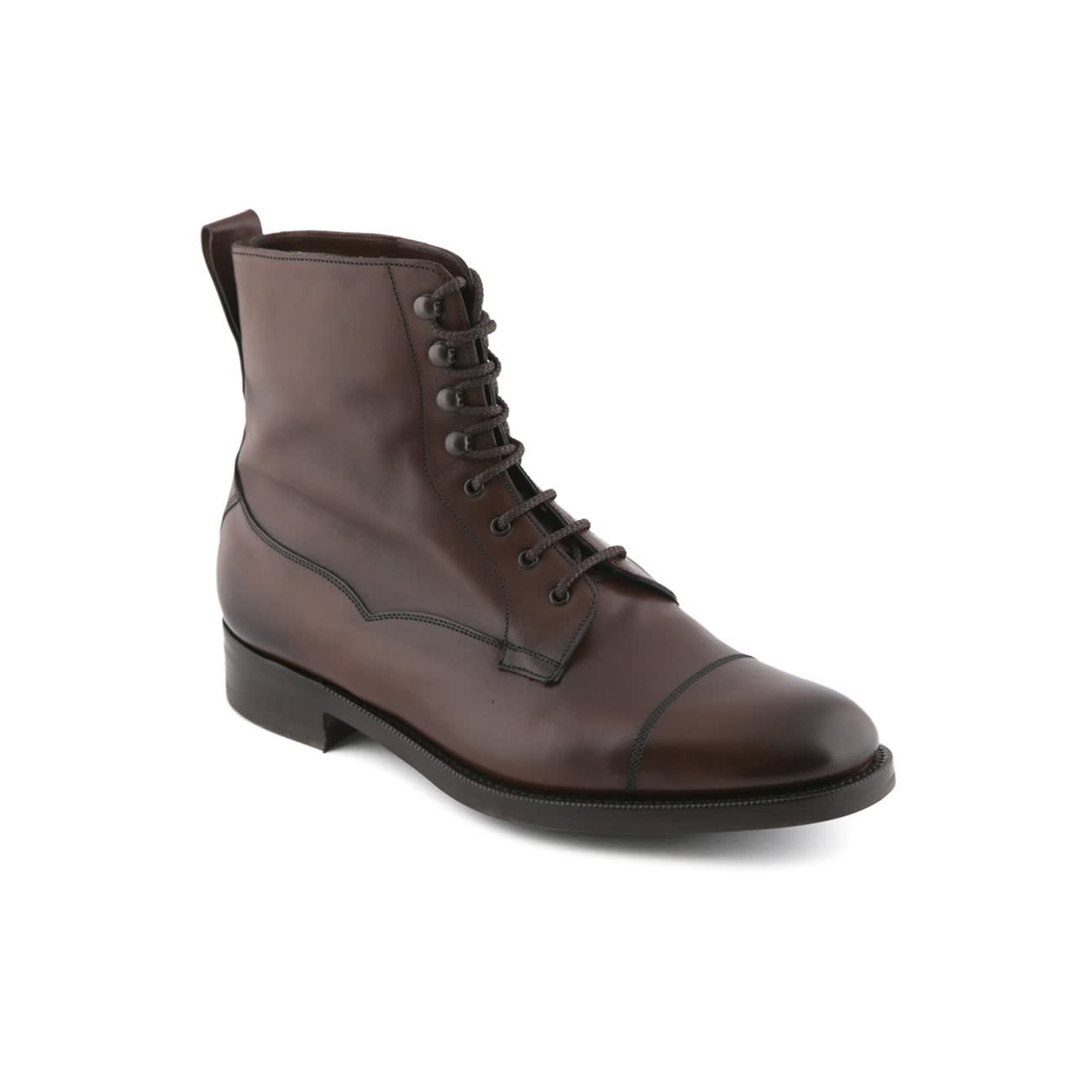 Edward Green Galway Dark Oak Antique Calf Derby Boot (f 202)