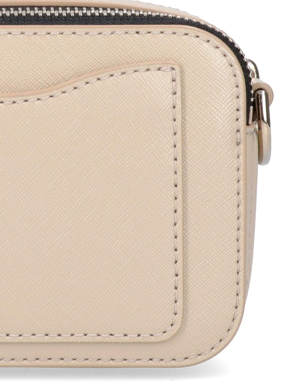 Shop Marc Jacobs The Snapshot Dtm Shoulder Bag In Khaki