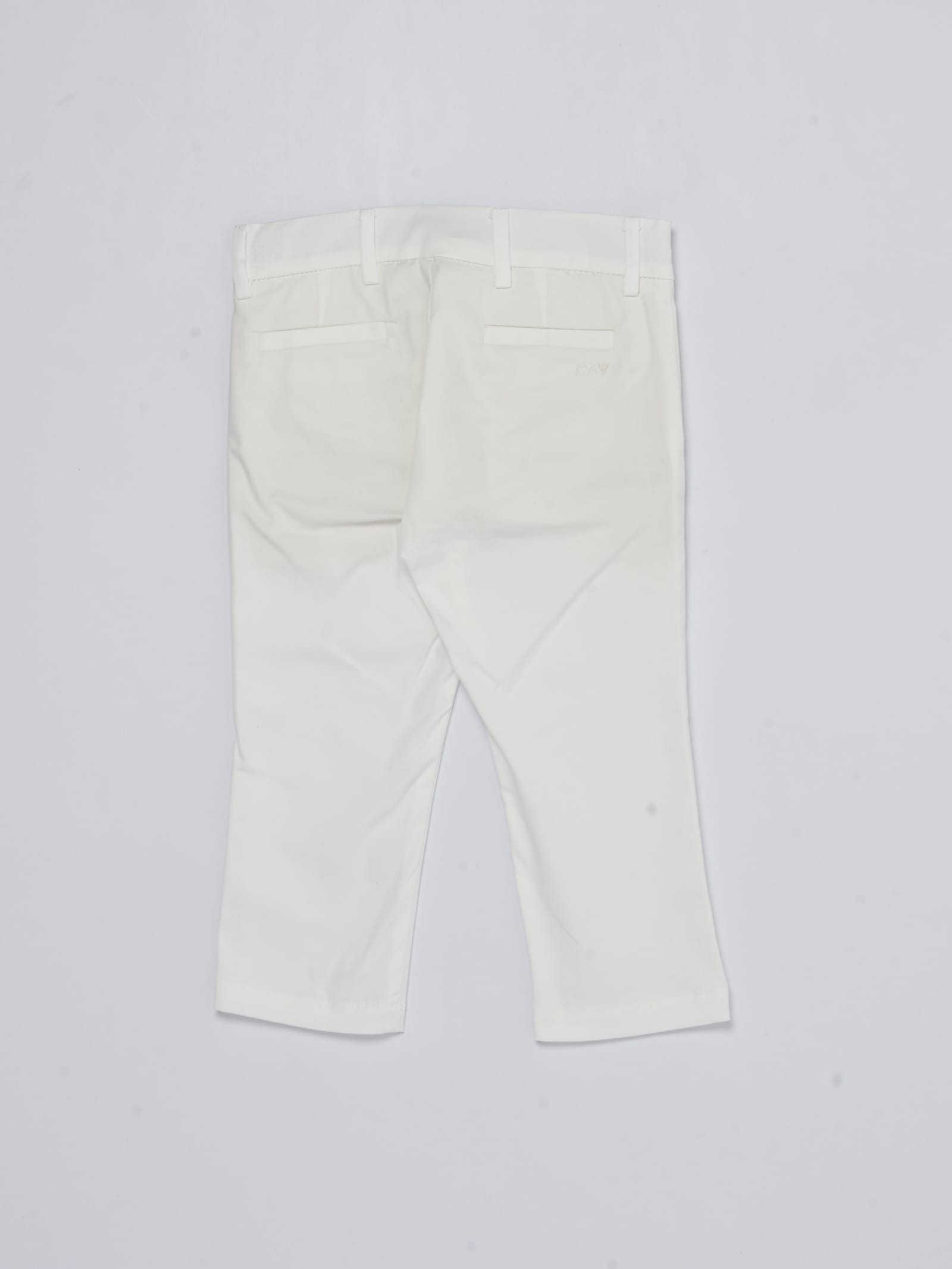 Shop Fay Trousers Trousers In Avorio