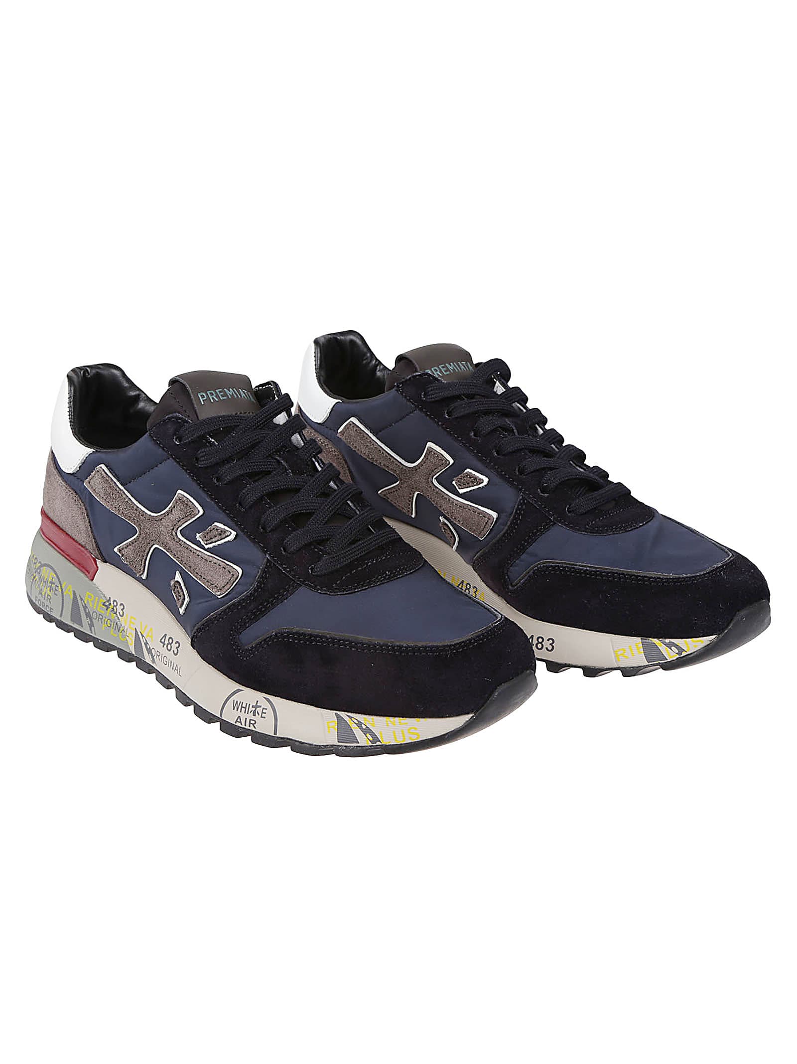 Shop Premiata Mick Sneakers In Blu