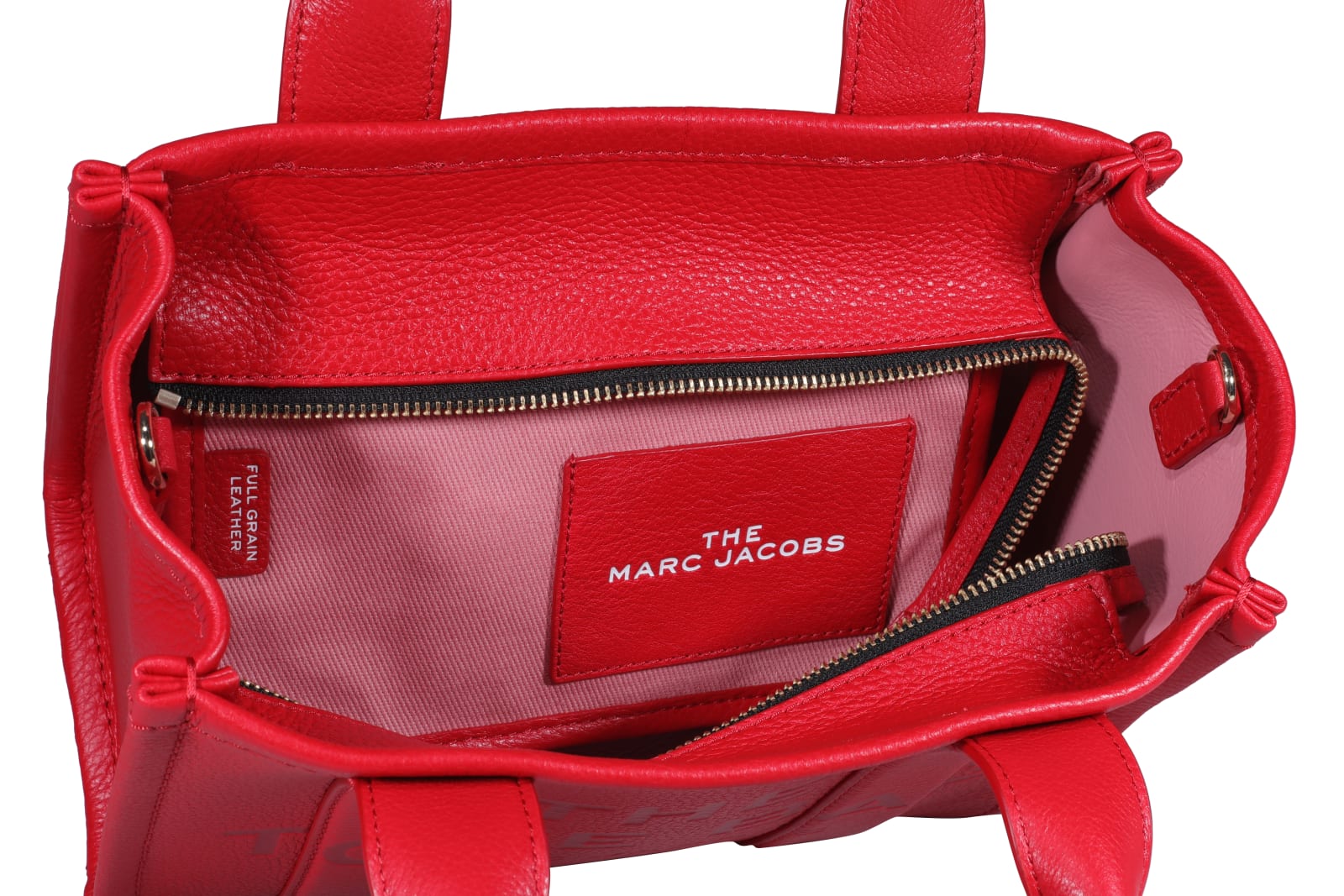 Shop Marc Jacobs The Mini Tote Bag In True Red
