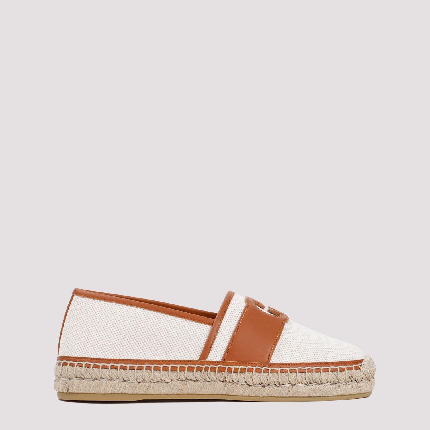 Logo Cut-out Slip-on Espadrilles