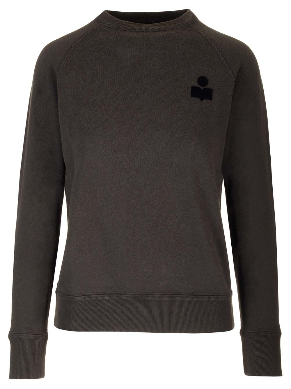 Marant Etoile Milla Crewneck Sweatshirt In Black