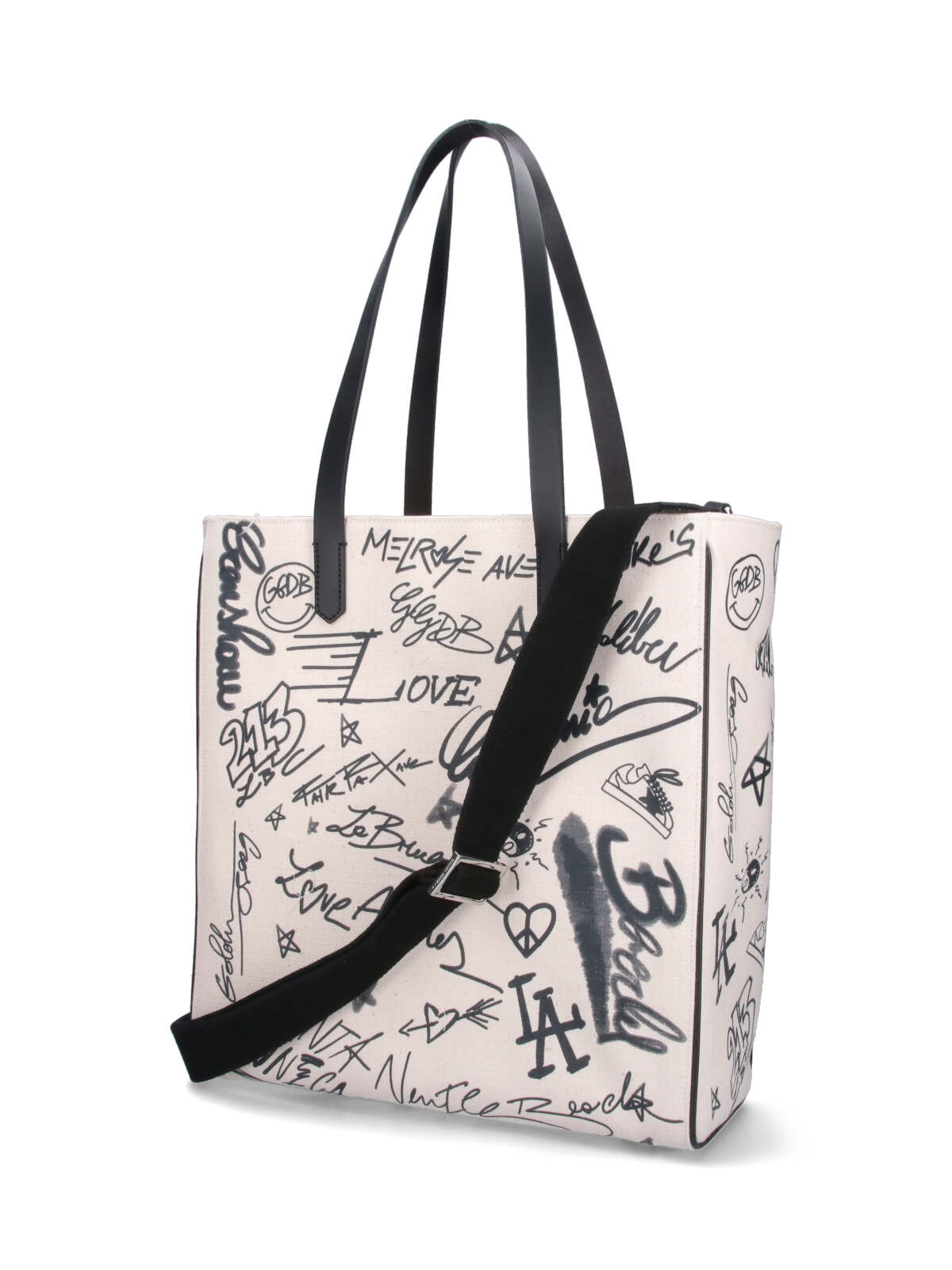 Shop Golden Goose Deluxe Brand - California Tote Bag In Crema