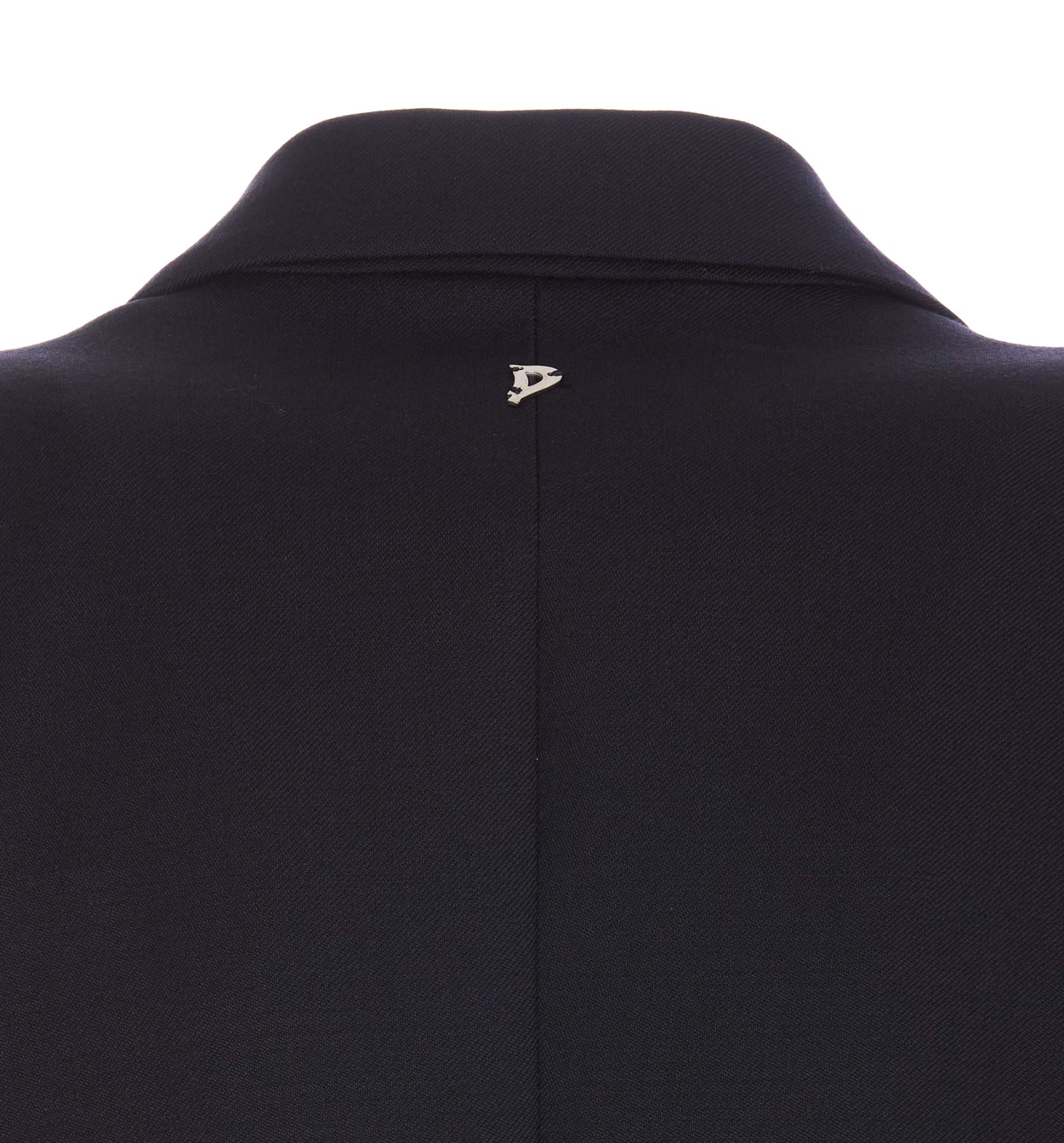 Dondup Double Breasted Jacket In Blue