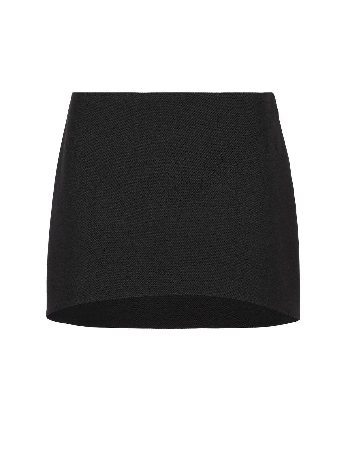 Shop Givenchy Mini Tailored Skirt In Black