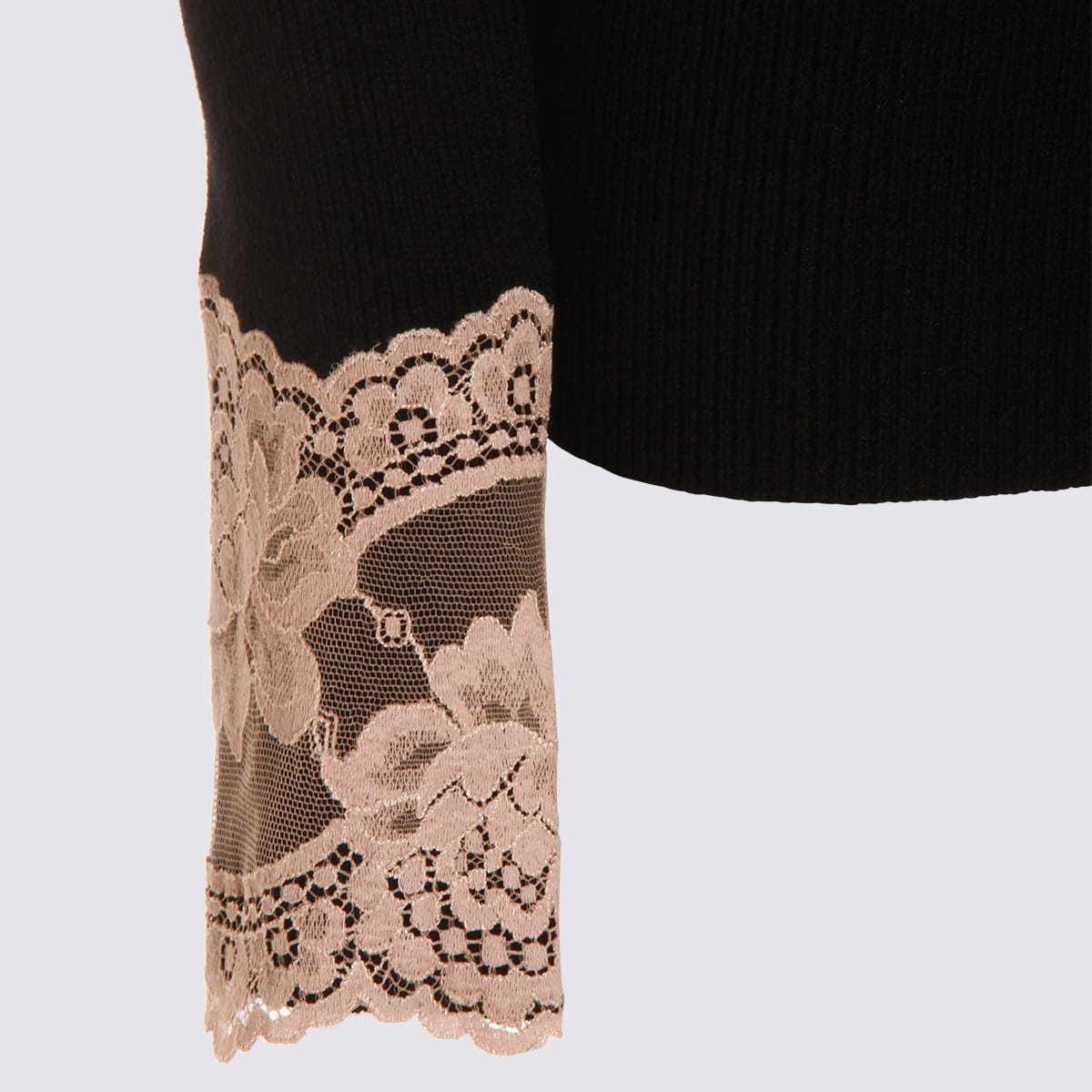 Valentino Garavani Cashmere Sweater Sweaters And Cardigans Black In Black