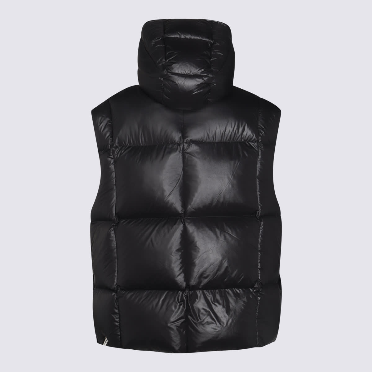 Shop Jil Sander Black Down Jacket