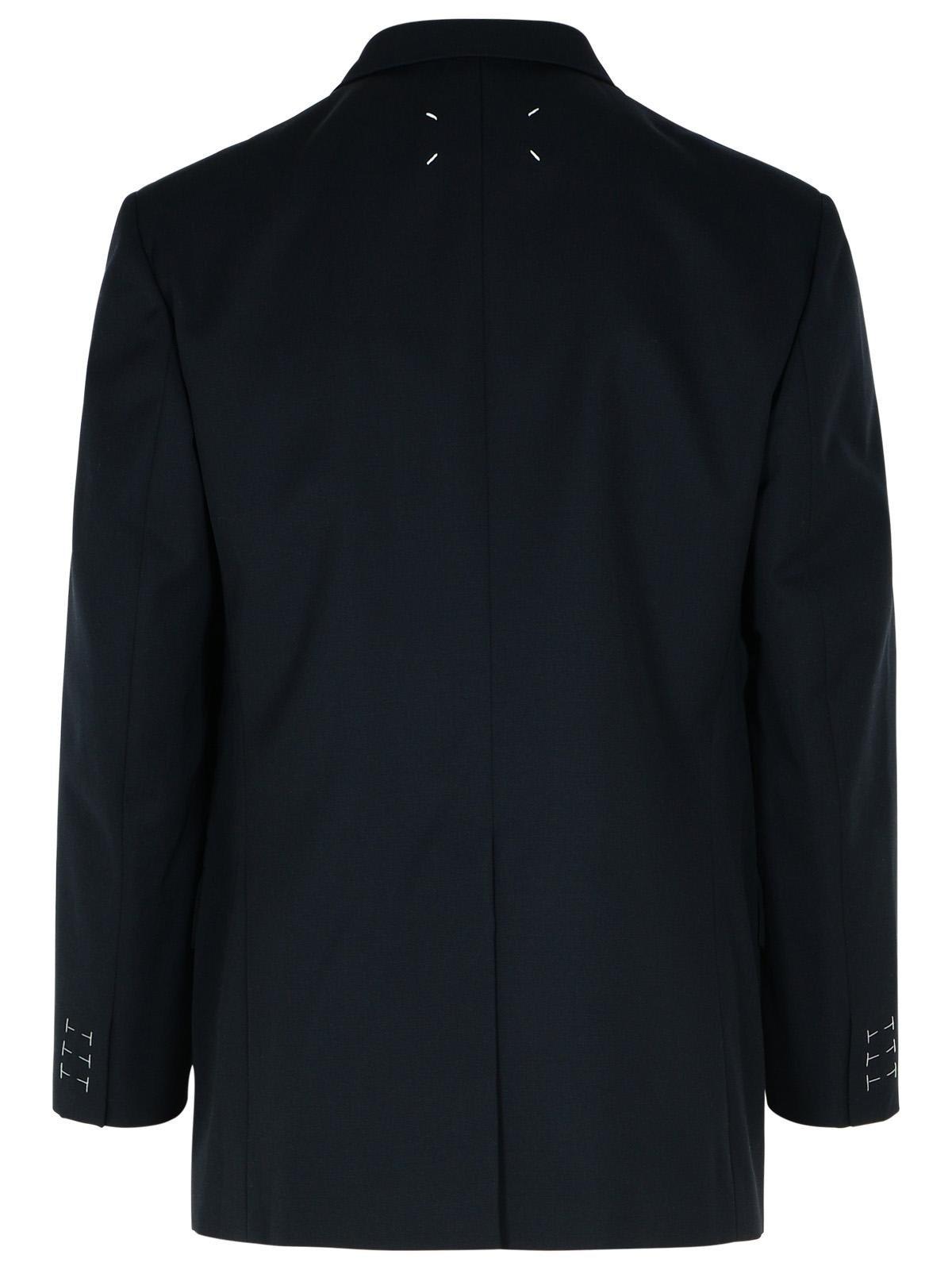 Shop Maison Margiela British Suit Jacket In 510