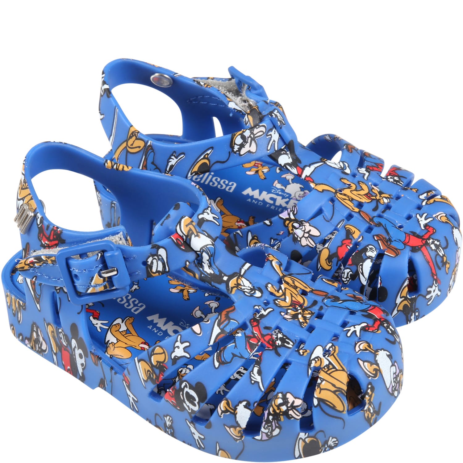 Shop Melissa Blue Sandals For Boy With Disney Characters