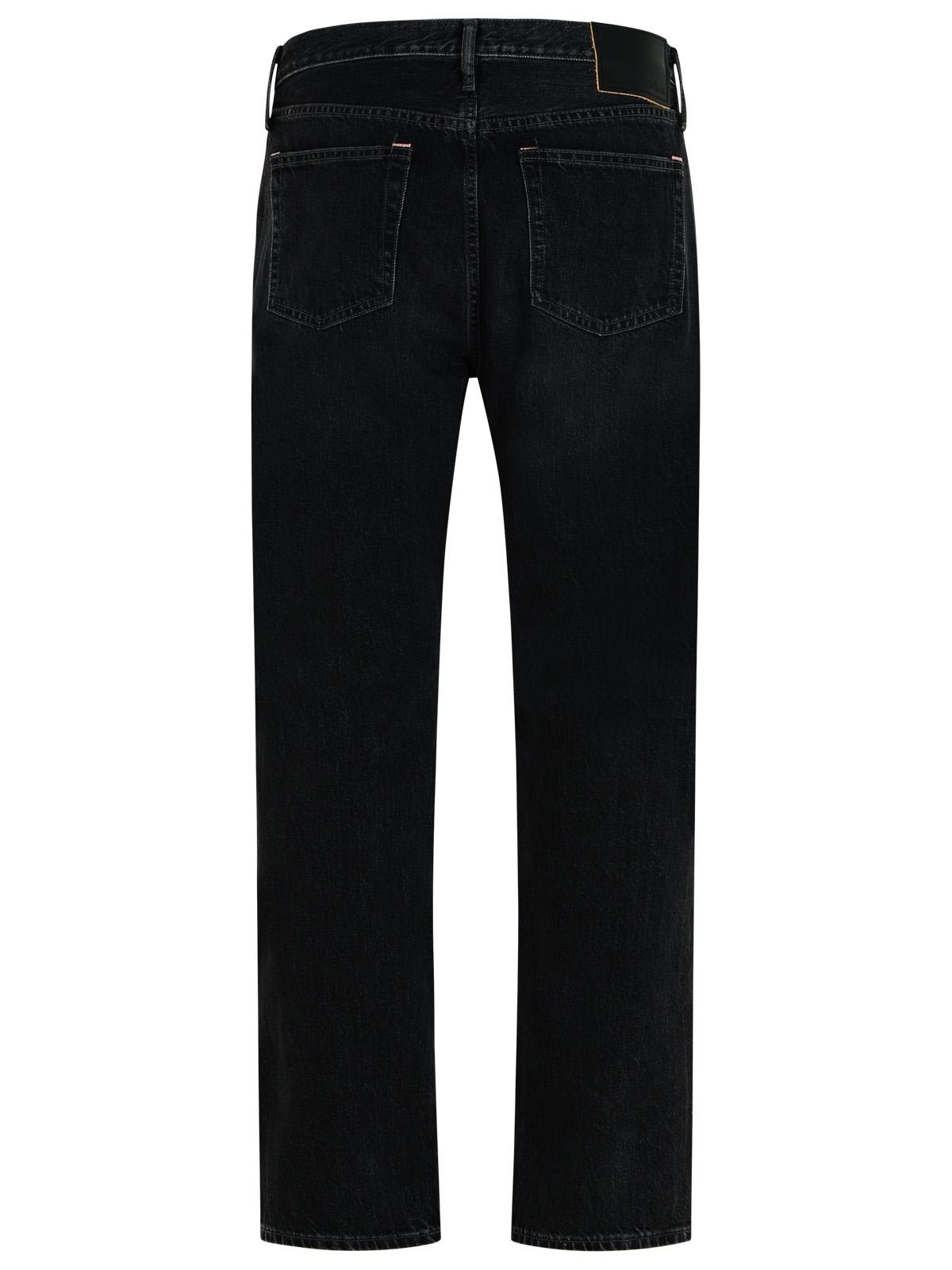 Shop Acne Studios 1996 Black Cotton Jeans