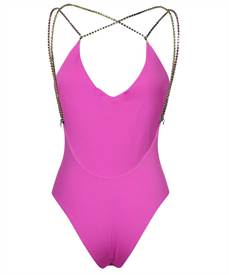 Gcds One-piece Swimsuit In Pink