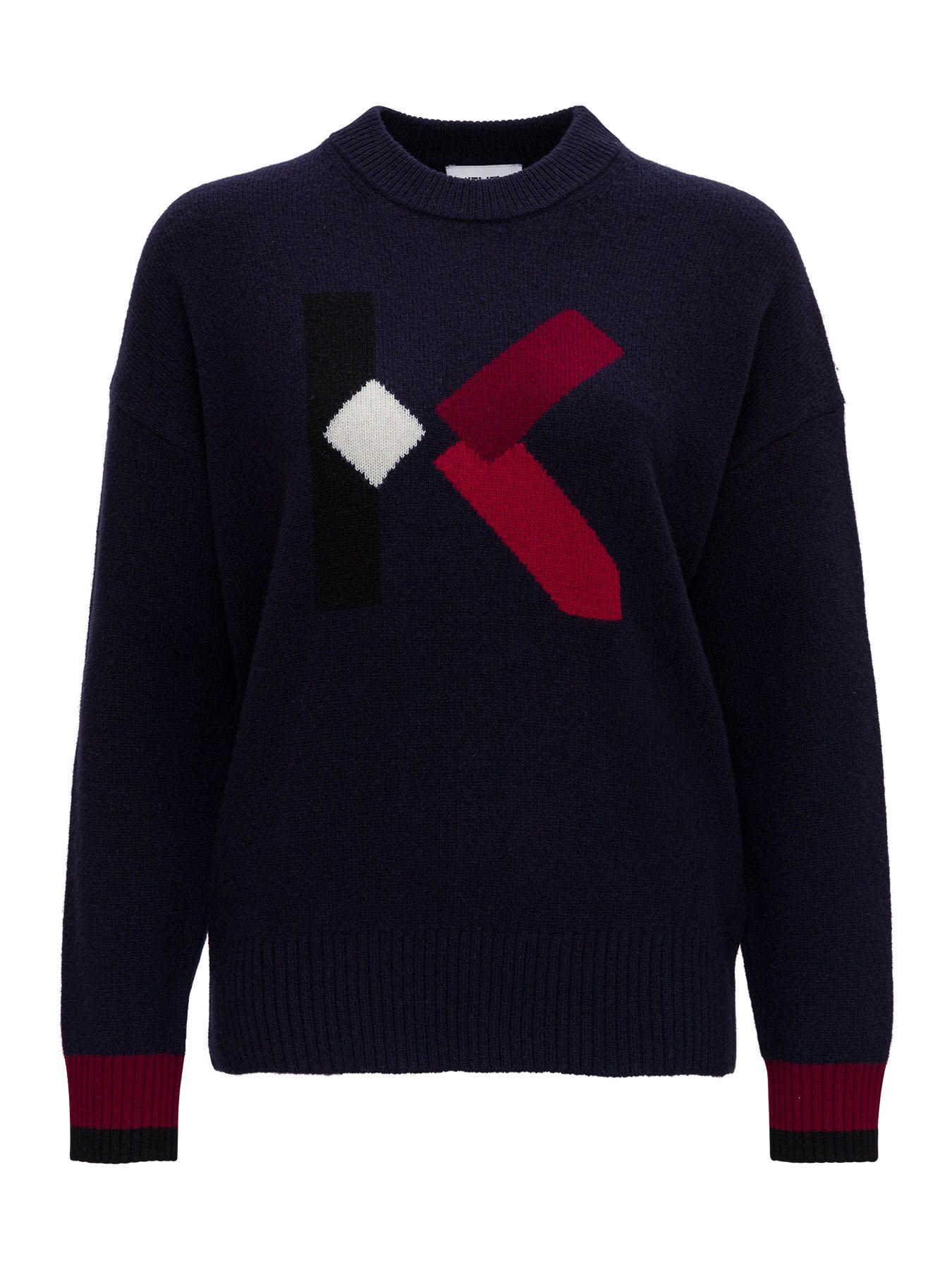 Shop Kenzo K Sweater In Blu