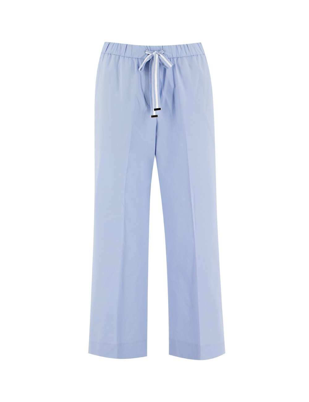 Shop Le Tricot Perugia Trousers In Sky_sky_white