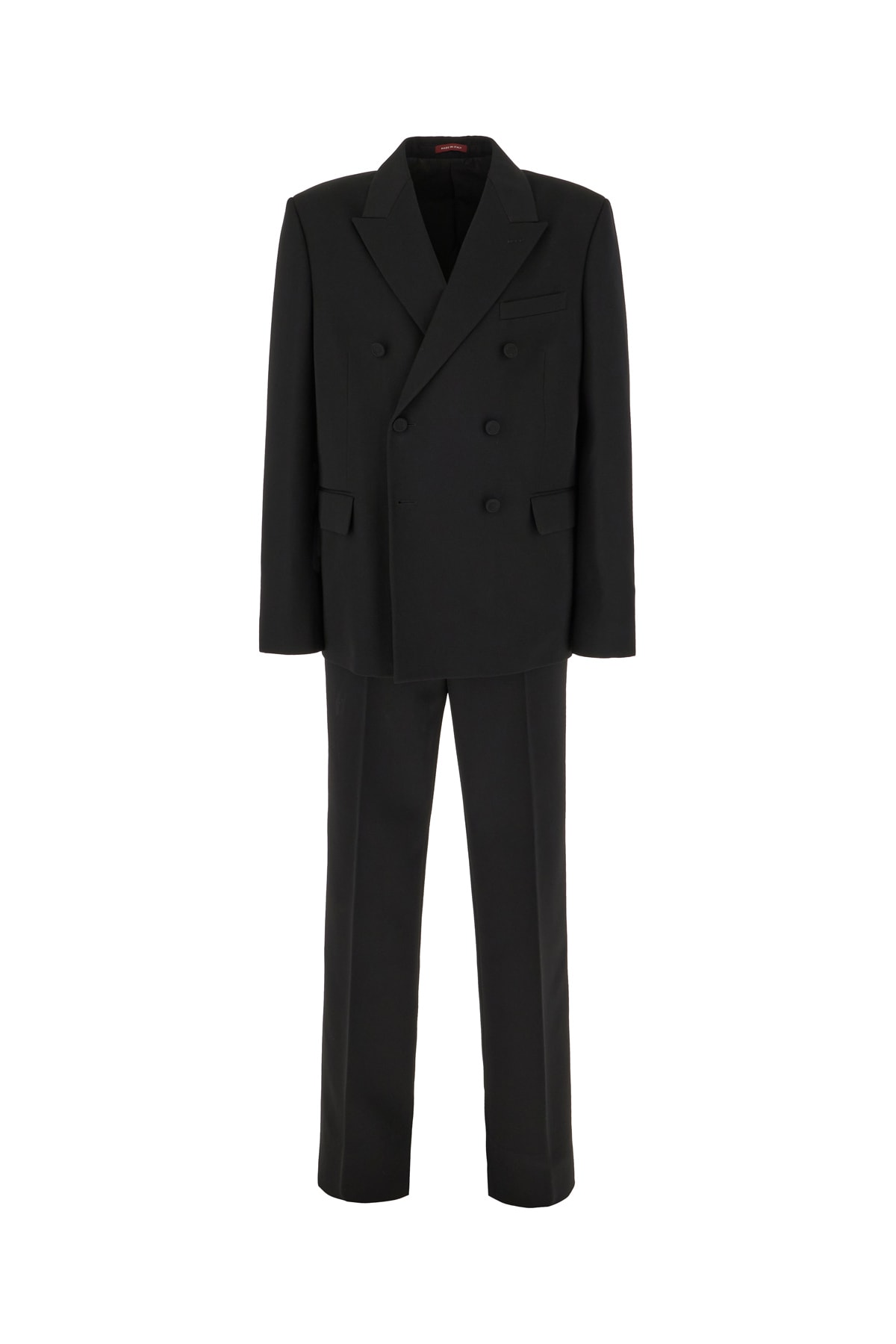 Gucci Black Wool Suit In Nero