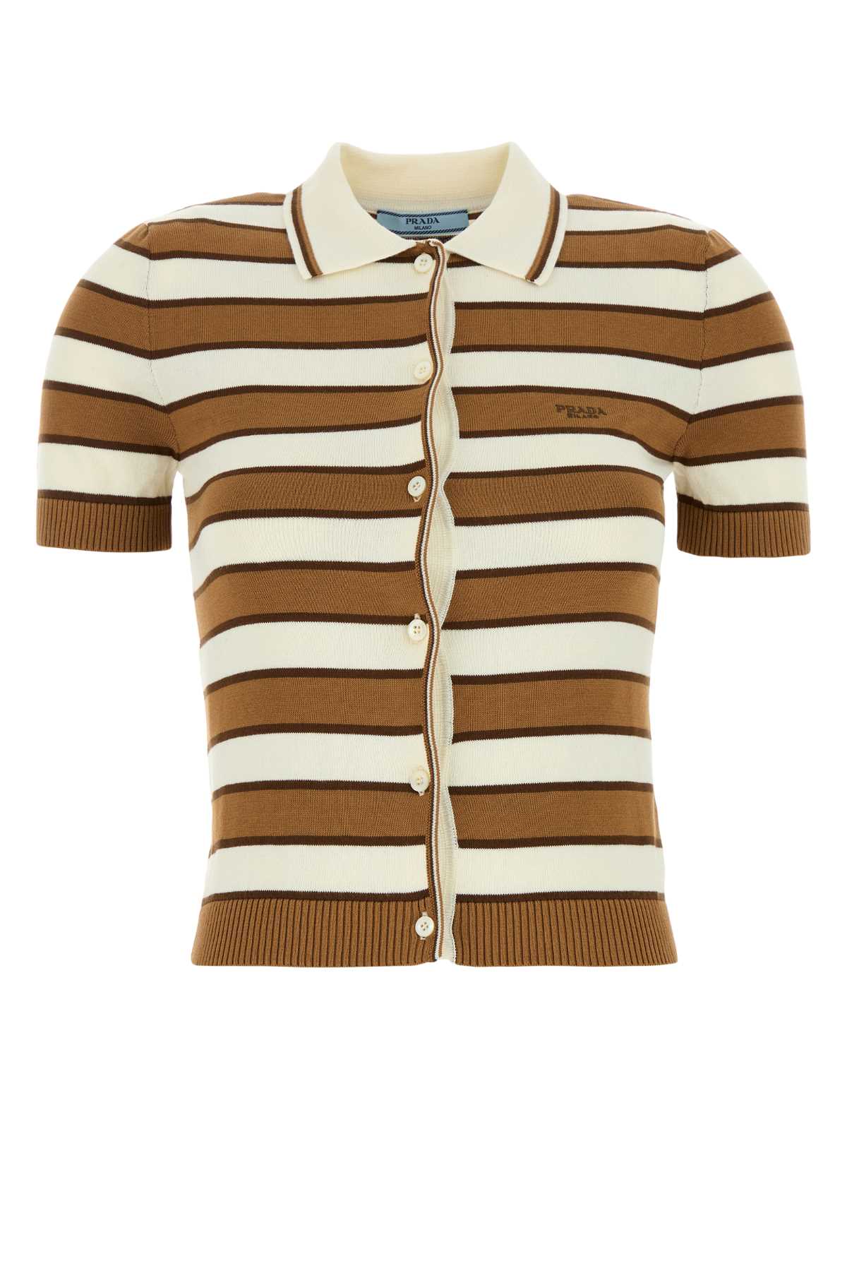 Embroidered Cotton Cardigan