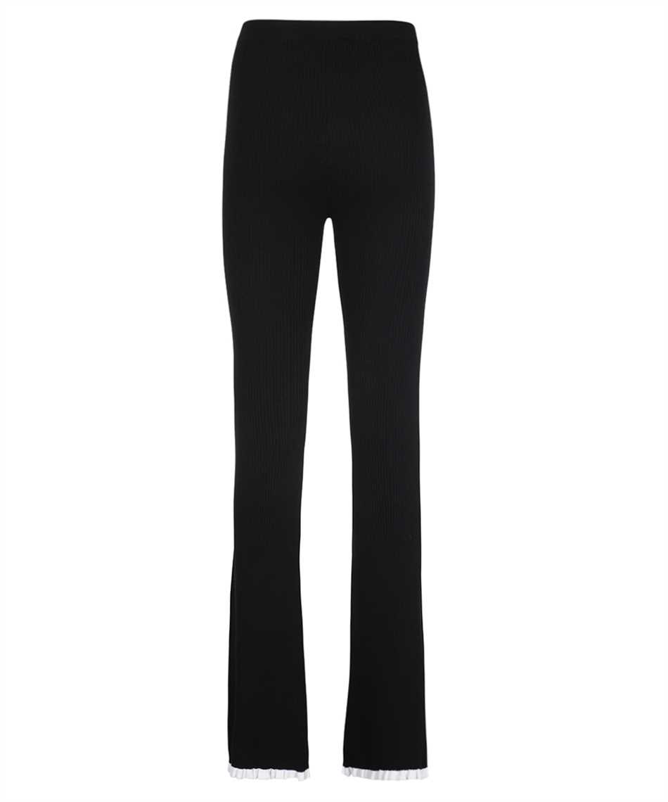Msgm Knitted Trousers In Black