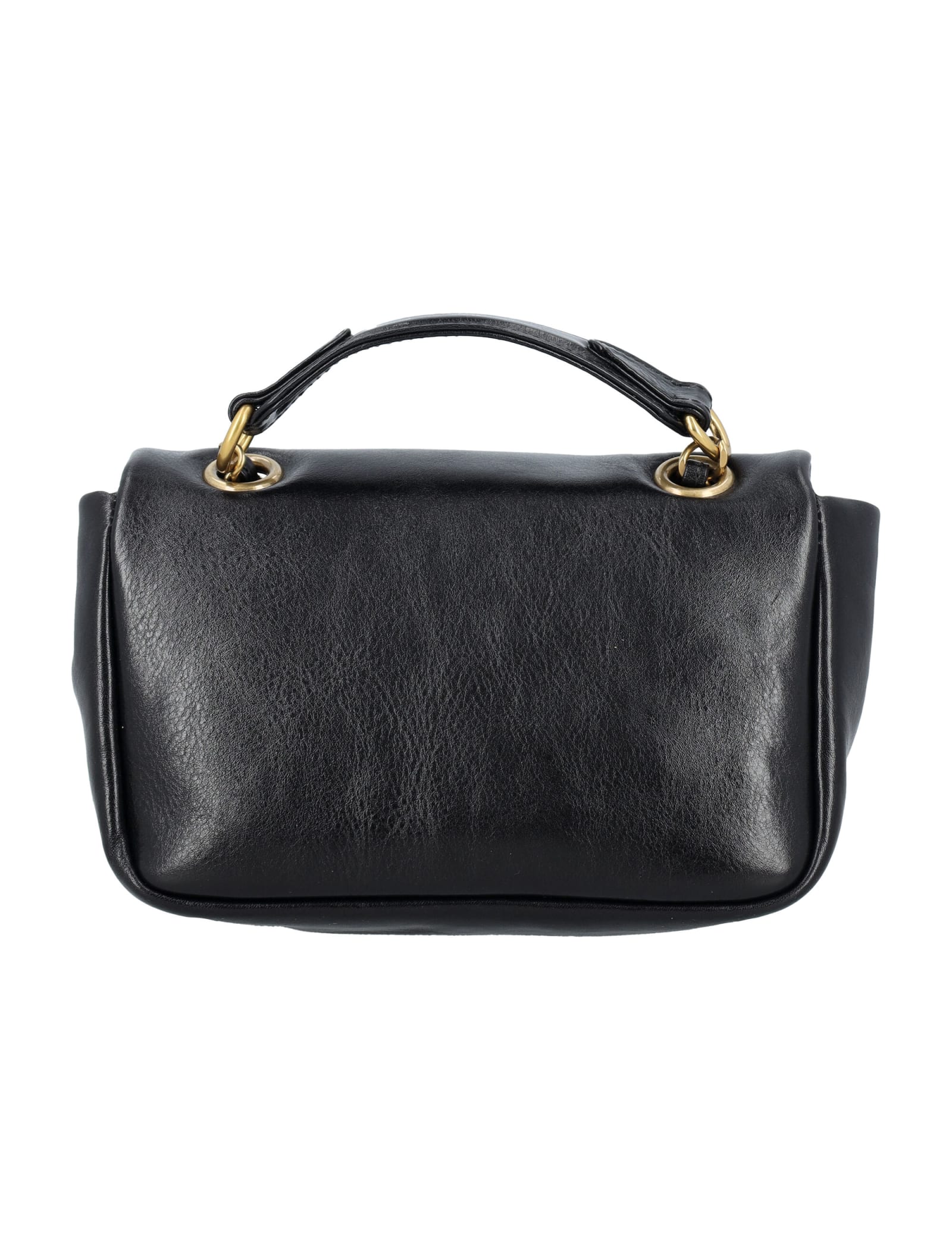 Shop Vivienne Westwood Anita Chain Shoulder Bag In Black