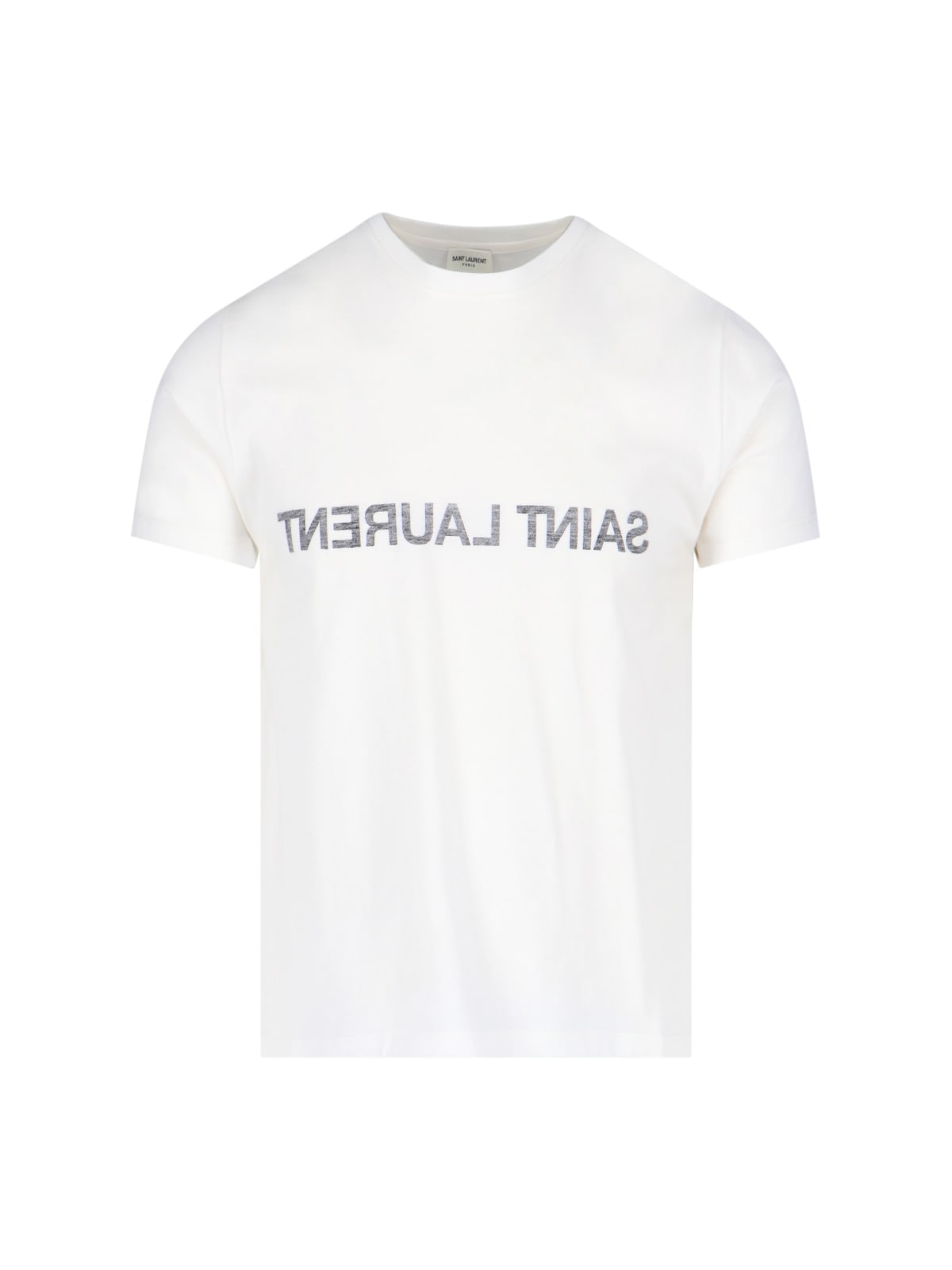 Saint Laurent Logo T-shirt - Saint Laurent - Modalova