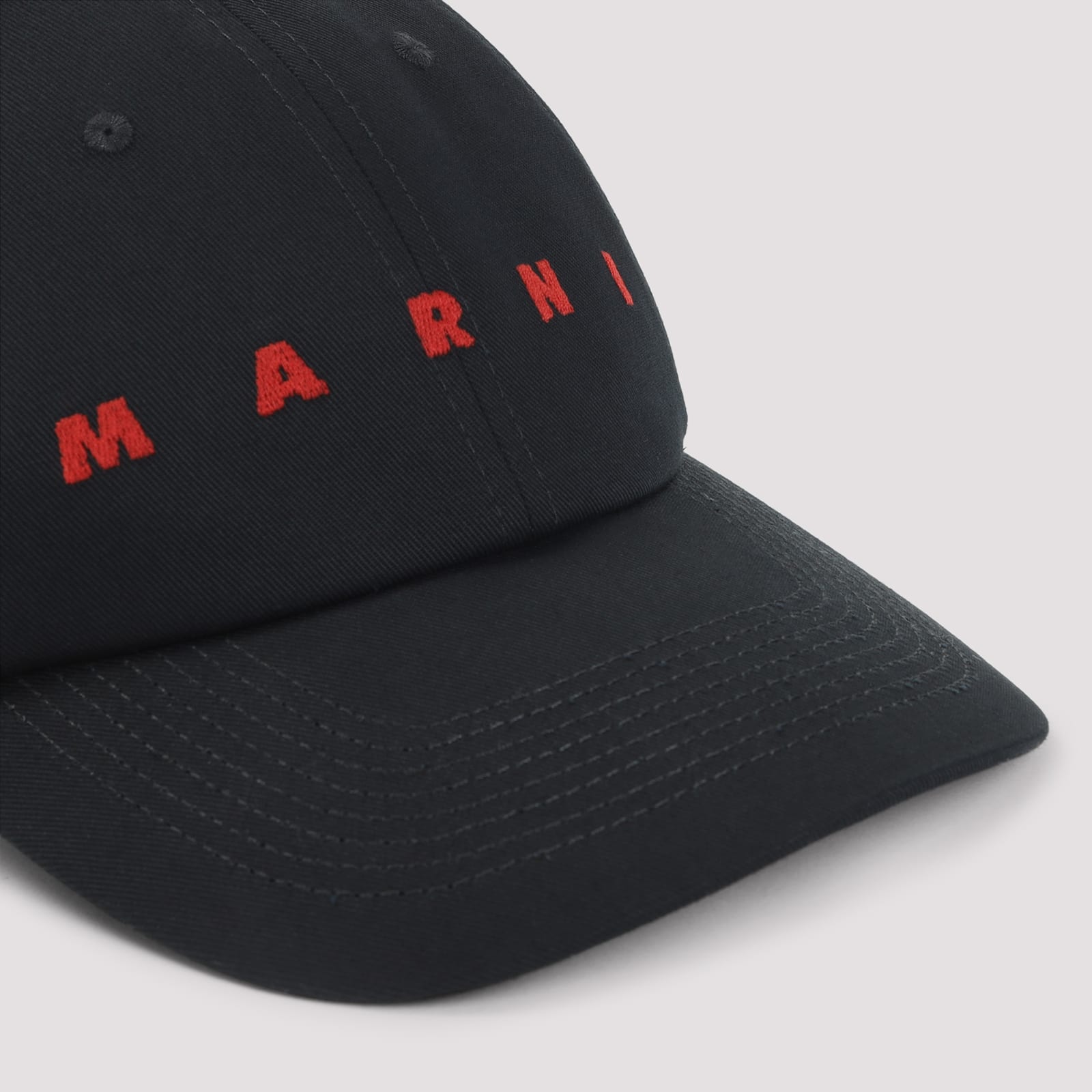 Marni Baseball Hat In Black