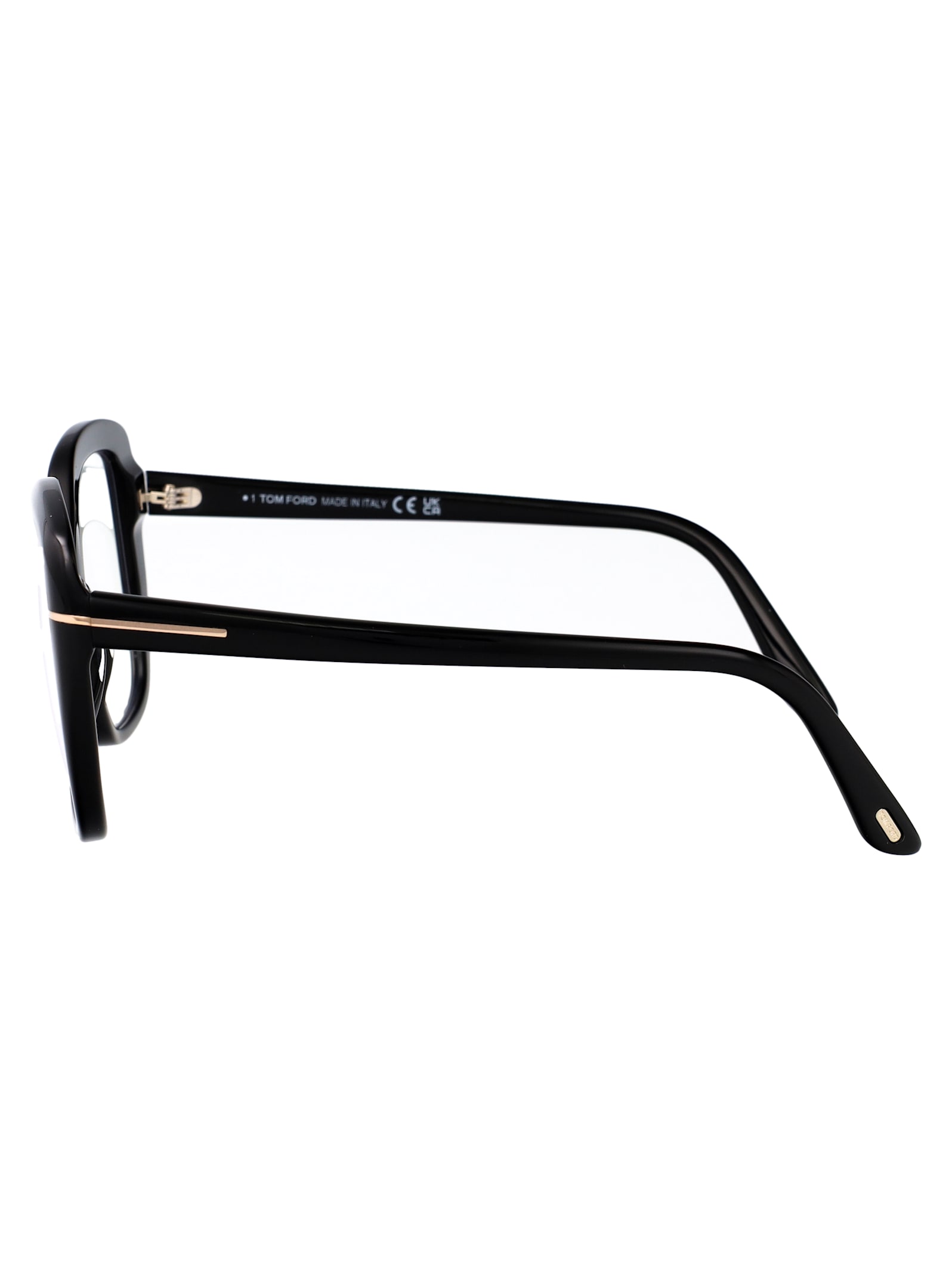Shop Tom Ford Ft6043-b Glasses In Nero Lucido