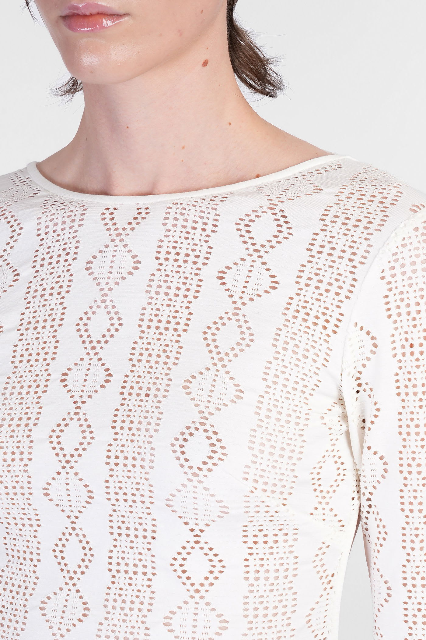The Andamane Wanda Mini In White Cotton In White