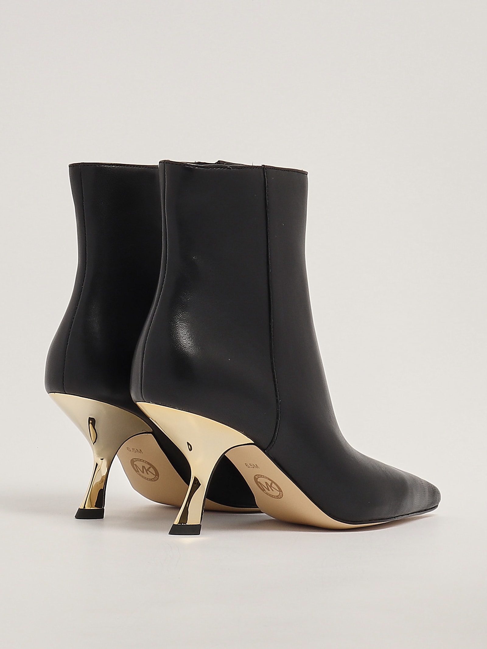 Shop Michael Kors Luna Bootie Boots In Nero