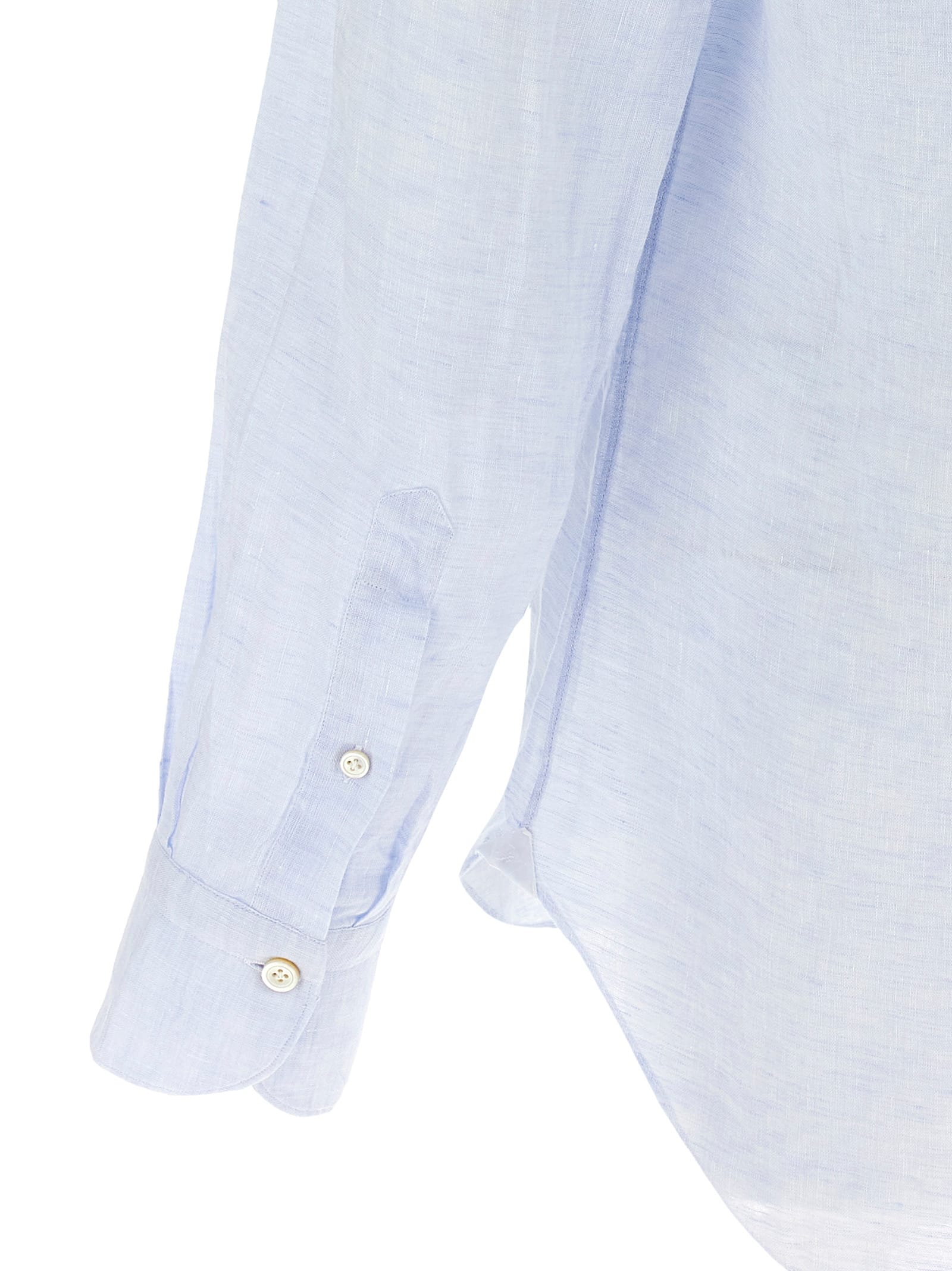 Finamore 1925 Finamore 'gaeta' Shirt In Blue
