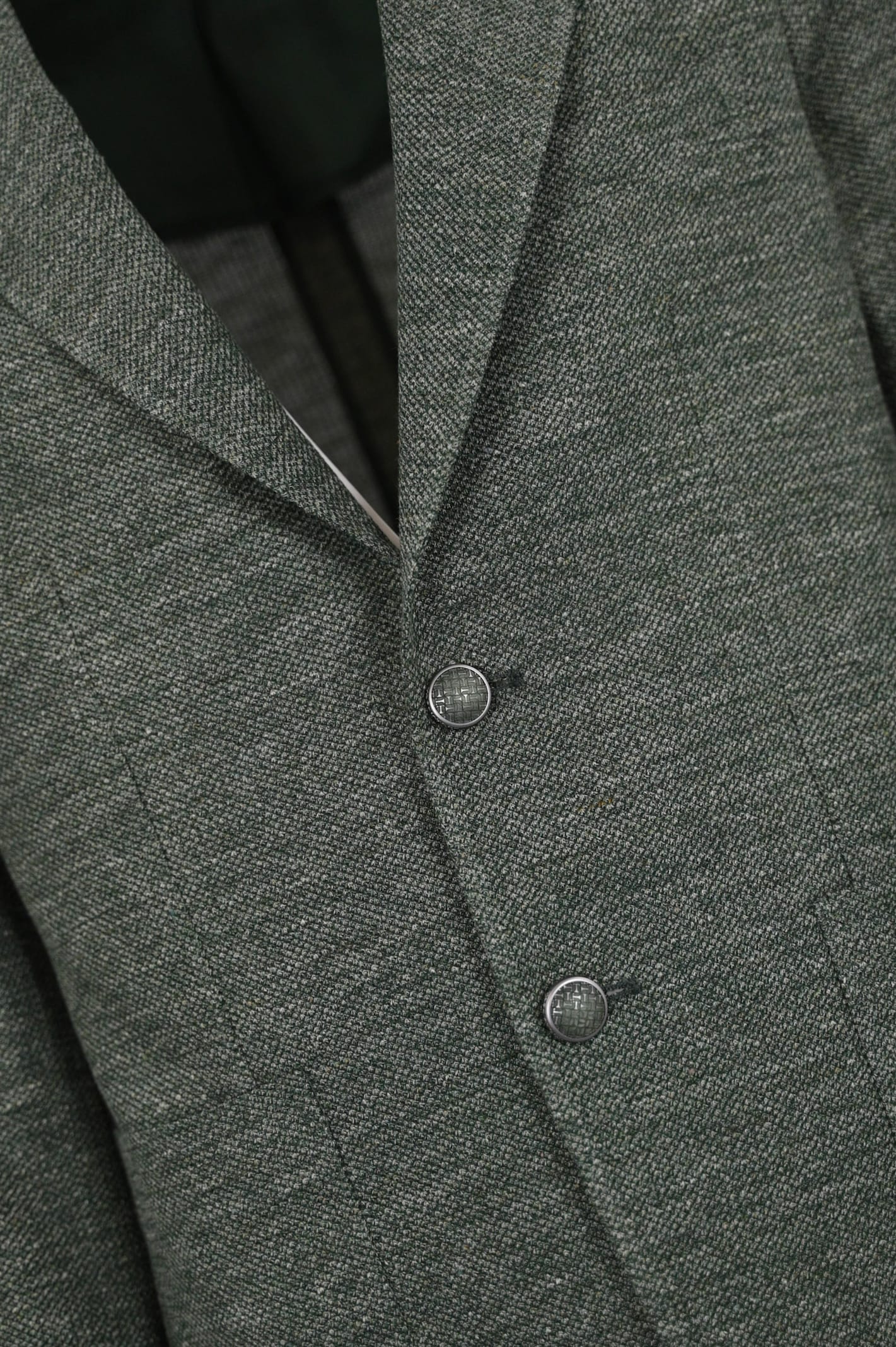 Tagliatore Single-breasted Jacket In Linen And Cotton Blend