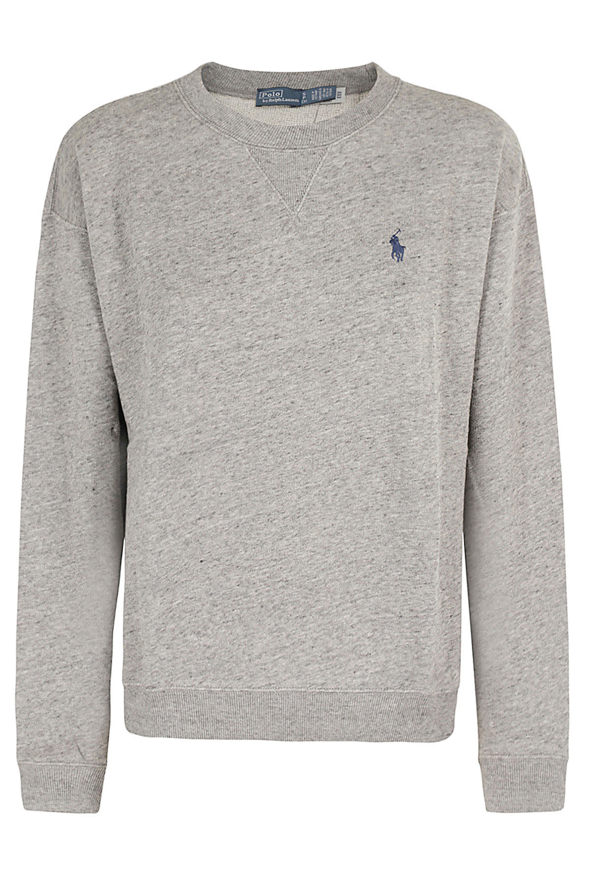 Shop Polo Ralph Lauren Sweatshirt In Grey