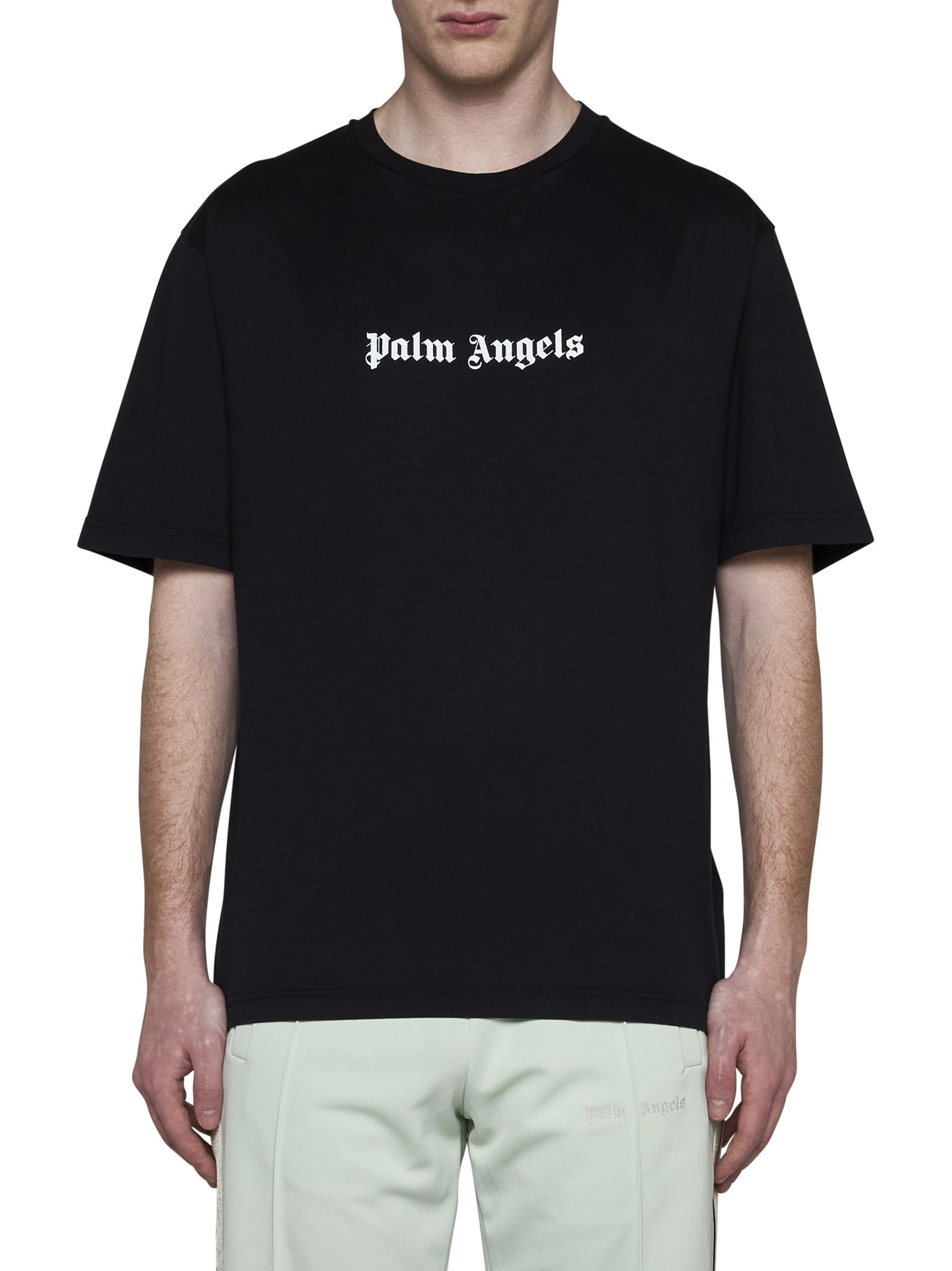 Shop Palm Angels T-shirt In Black