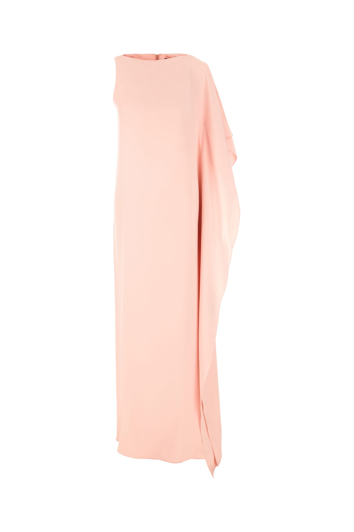 Max Mara Pink Silk Long Dress