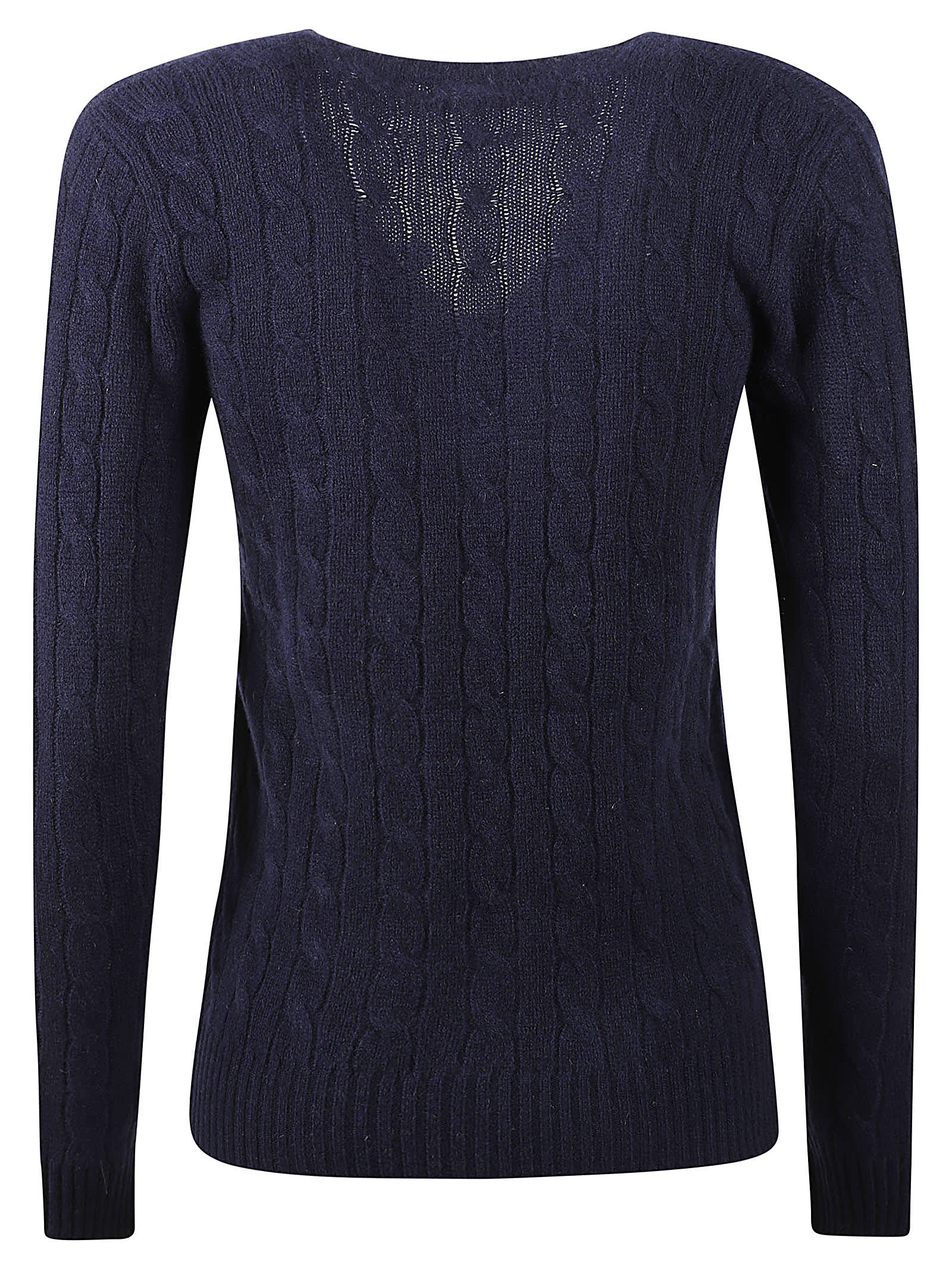 Shop Polo Ralph Lauren Kimberly Sweater In Hunter Navy