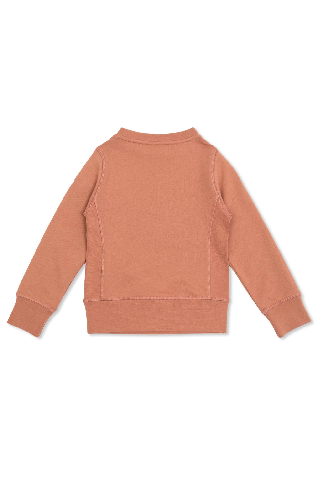 Moncler Rhinestone Sweatshirt In Rosa