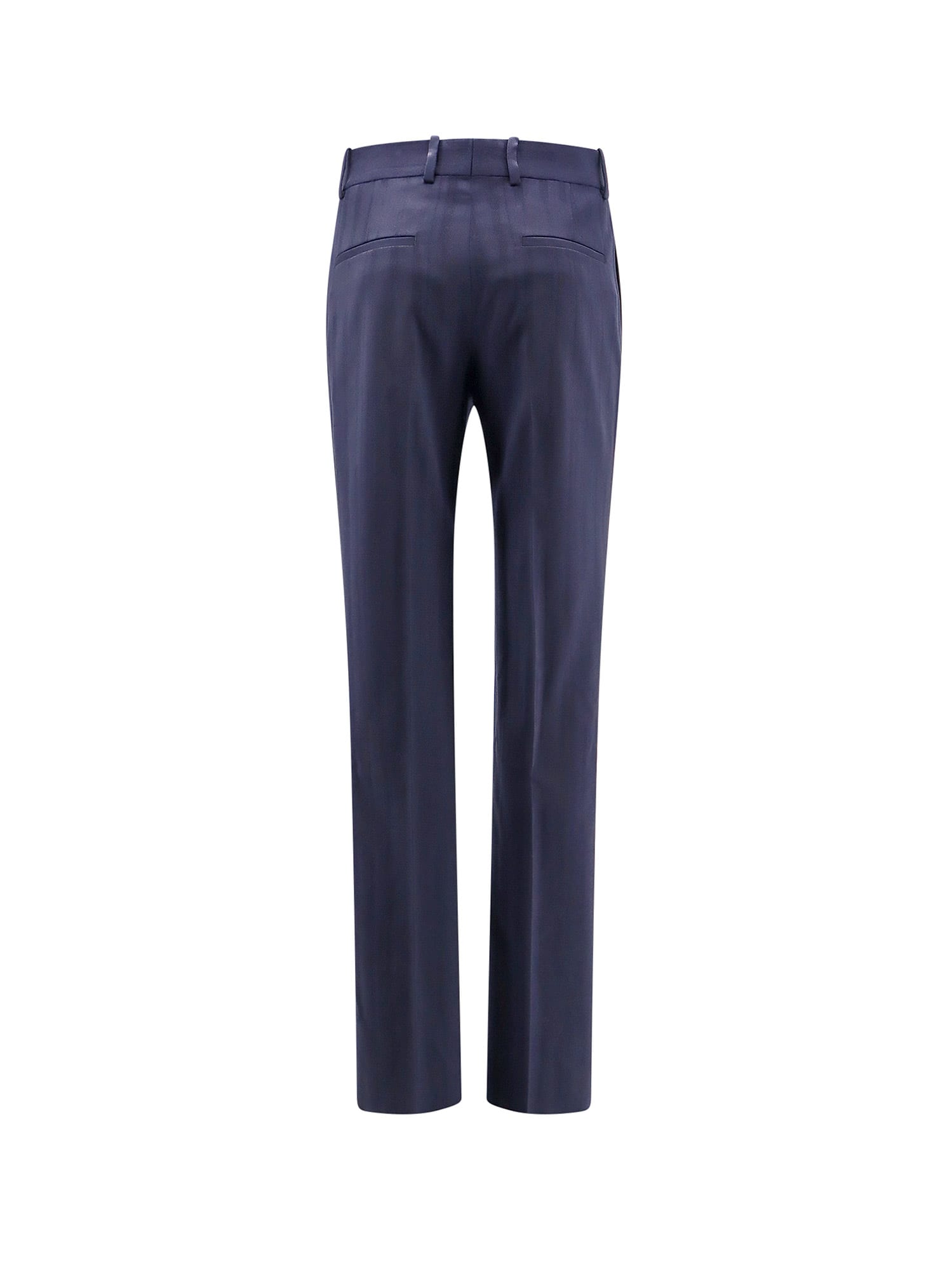 Shop Off-white Trouser In Blue