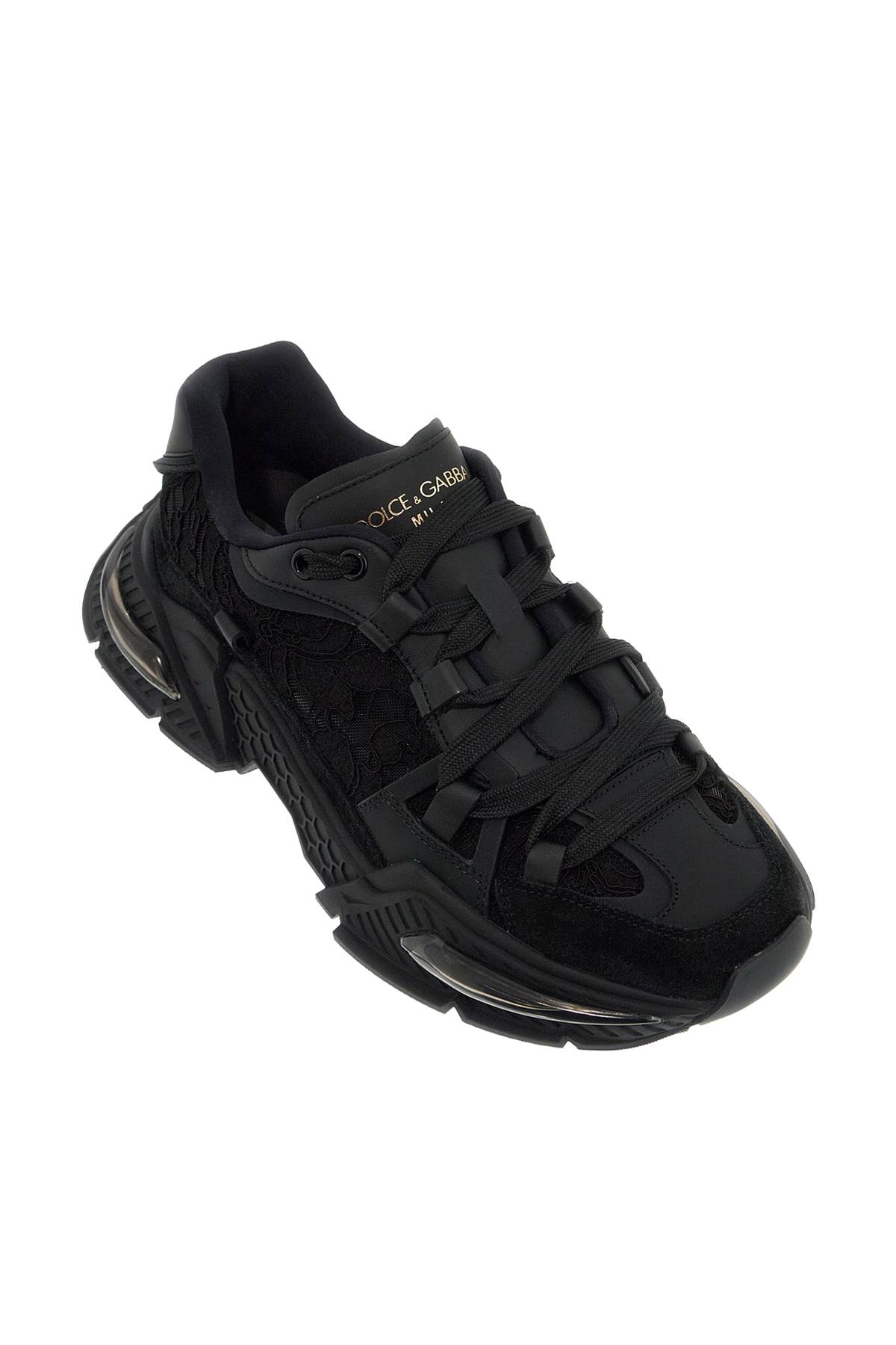 Shop Dolce & Gabbana Airmaster Sneakers In Nero (black)