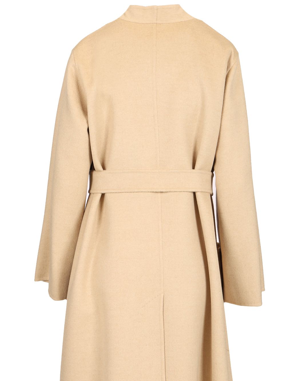 Max Mara Camel Dressing Gown Coat Coats Beige In Brown