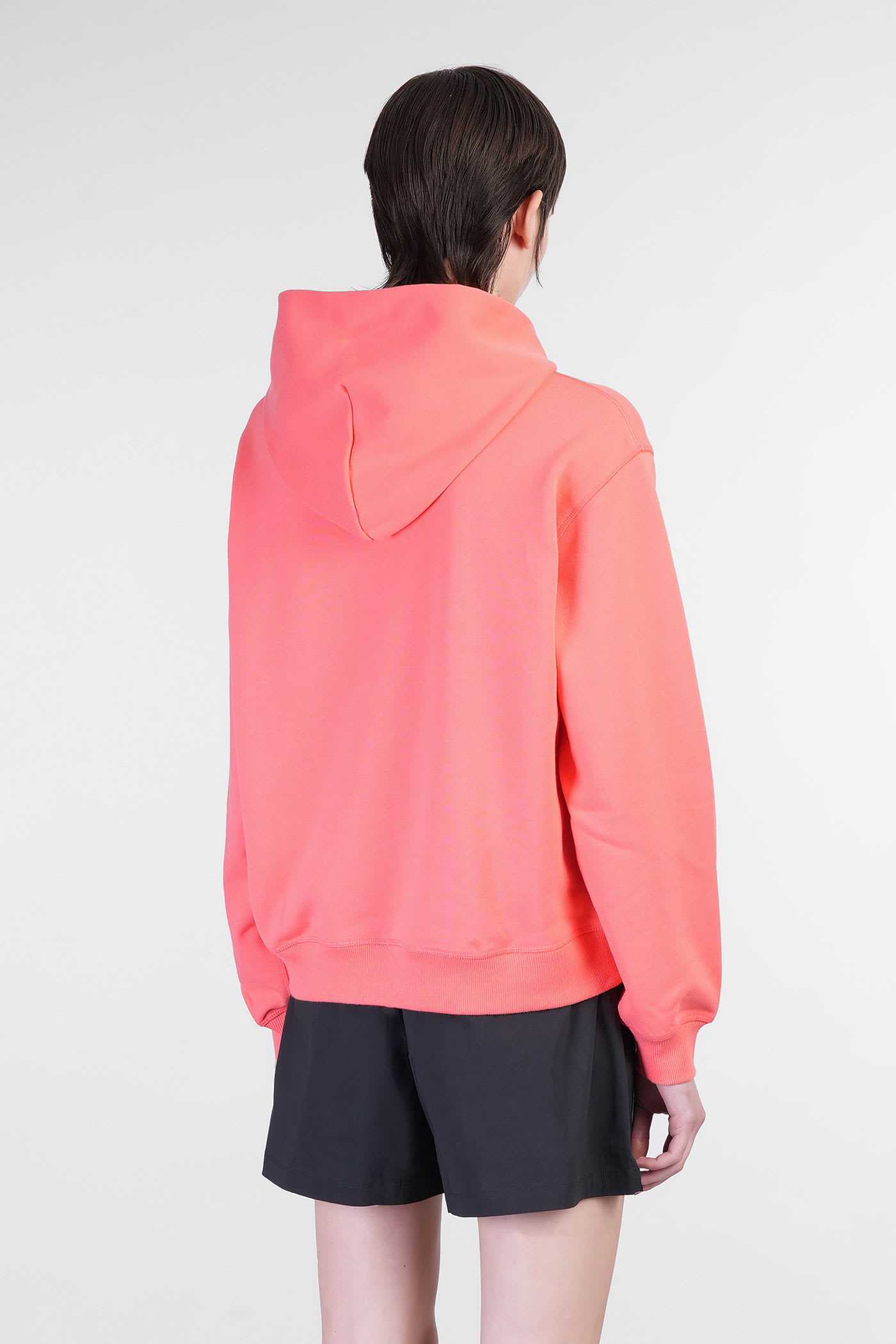 New Balance Sweatshirt In Orange Cotton In Red