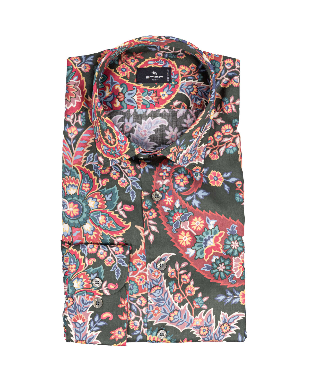 Shop Etro Shirts In Fantasia