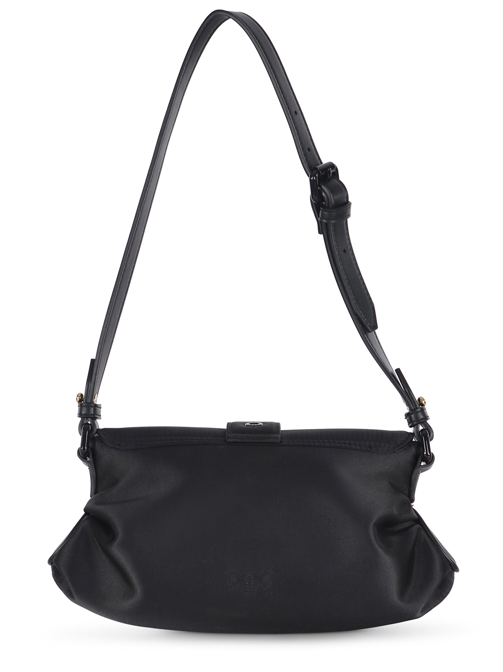 Pinko Shoulder Bag Jolene Made Of Duchess In B Nero Limousine