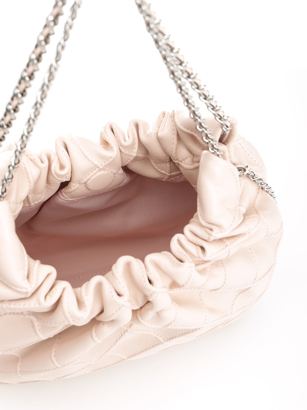 Tory Burch Fleming Drawstring Bag In Pink