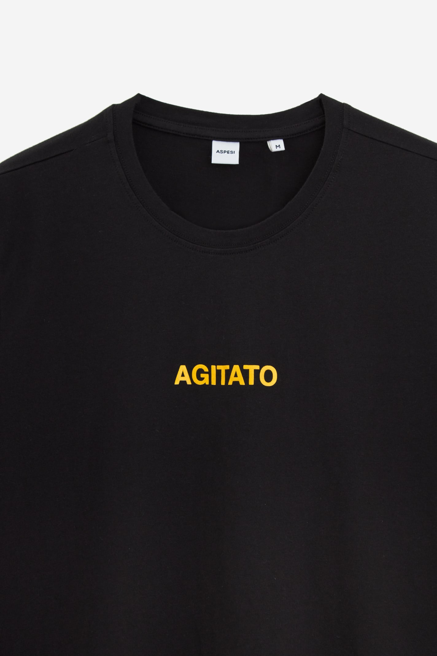 Shop Aspesi Agitato T-shirt In Black