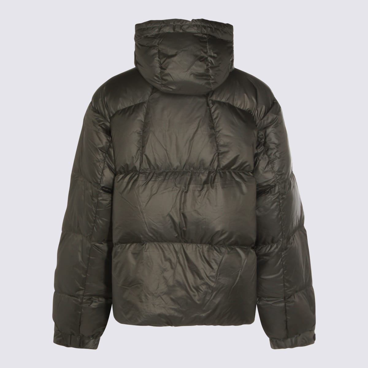 Goldwin Dark Green Nylon Pertex Quantum Down Jacket In Green
