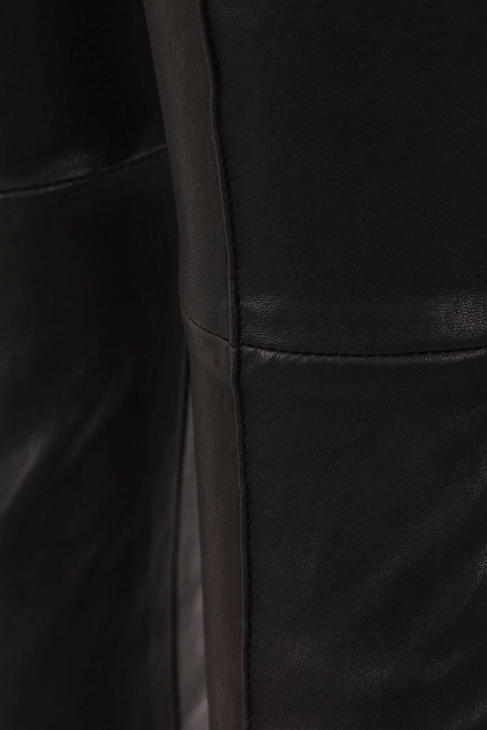 Ann Demeulemeester Skinny Fit Leather Trousers