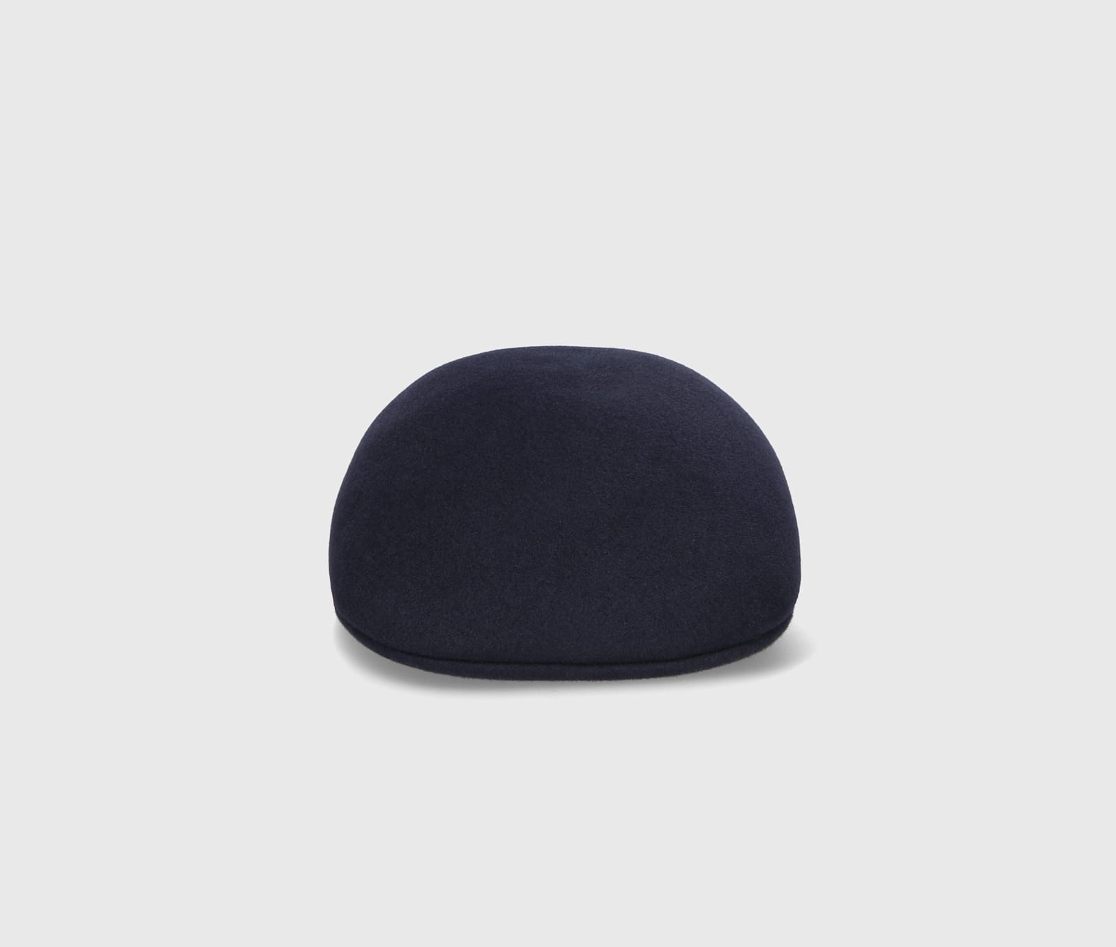 Shop Borsalino Felt Golf Cap In Blueberry